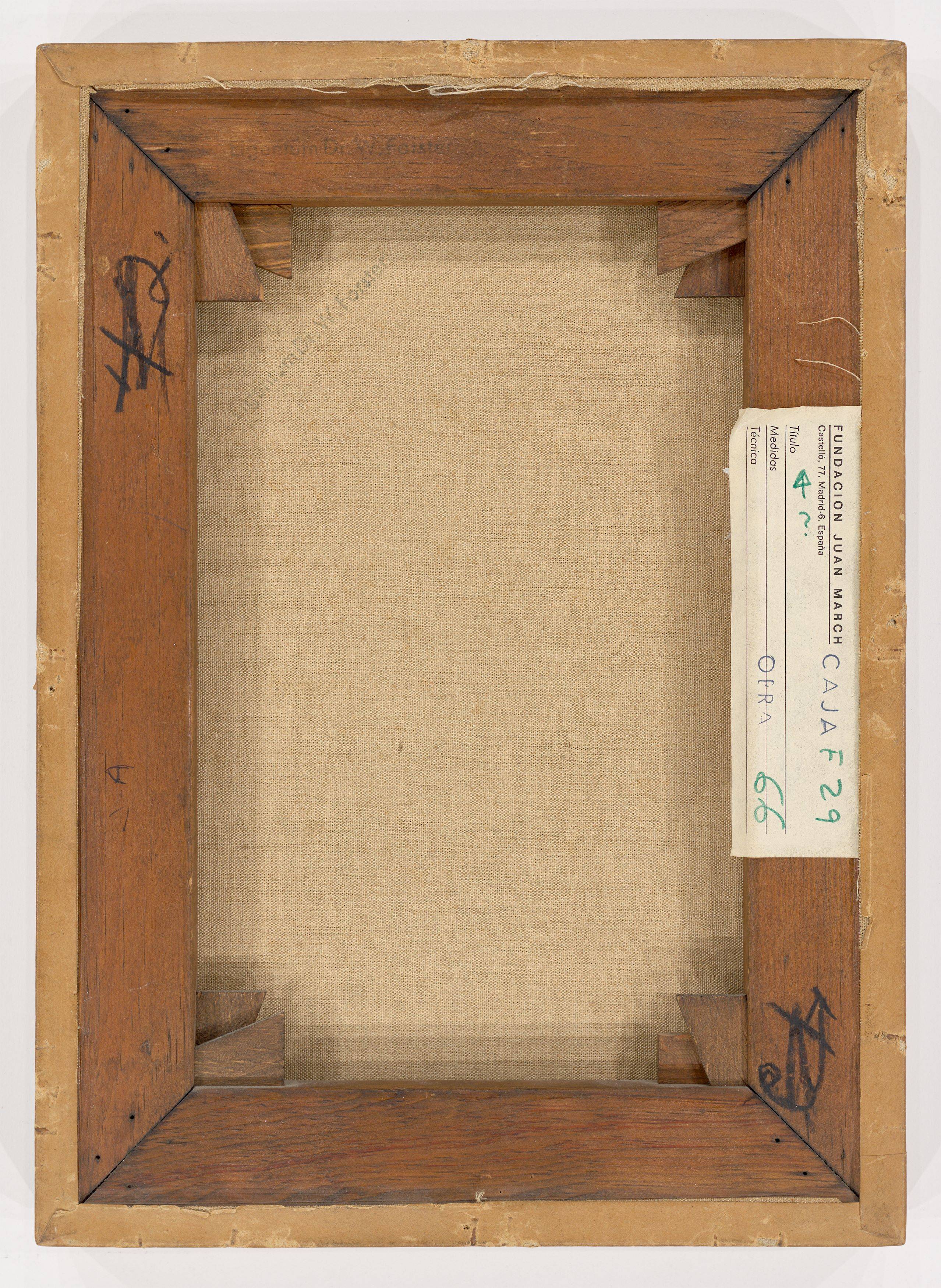 This picture shows the following artwork: Alexej von Jawlensky. ”Variation”. 1916.