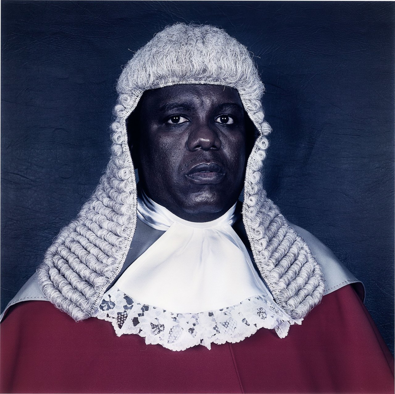 This picture shows the following artwork: Pieter Hugo. From the series ”Judges”, Botswana. 2005.