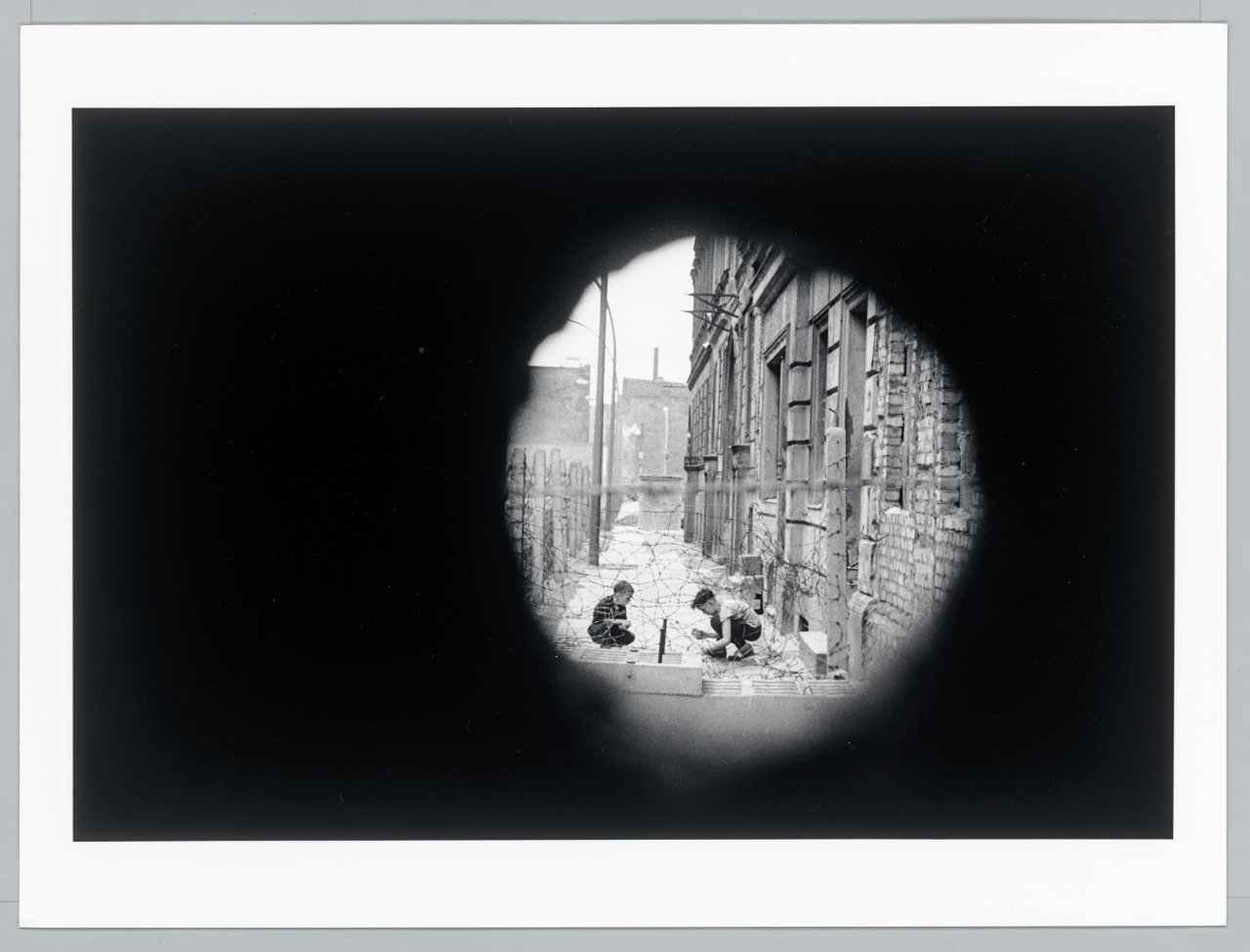 This picture shows the following artwork: Norbert Bunge. ”Berlin, Kreuzberg
