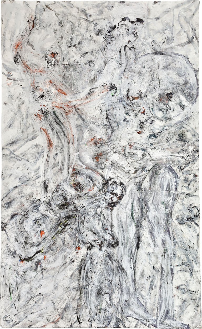 This picture shows the following artwork: Martin Disler. ”Einverleibung der Welt”. 1991.