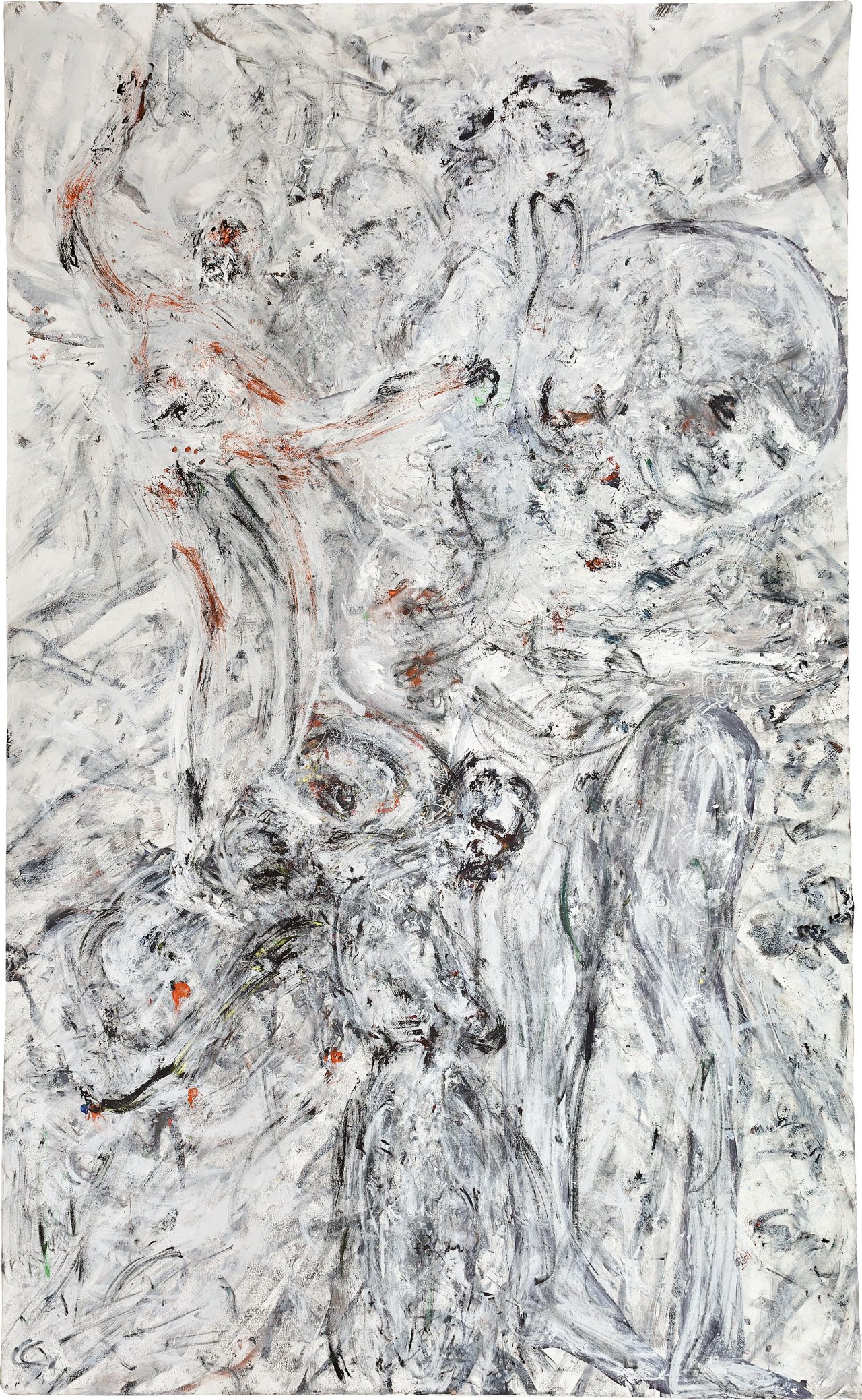 This picture shows the following artwork: Martin Disler. ”Einverleibung der Welt”. 1991.