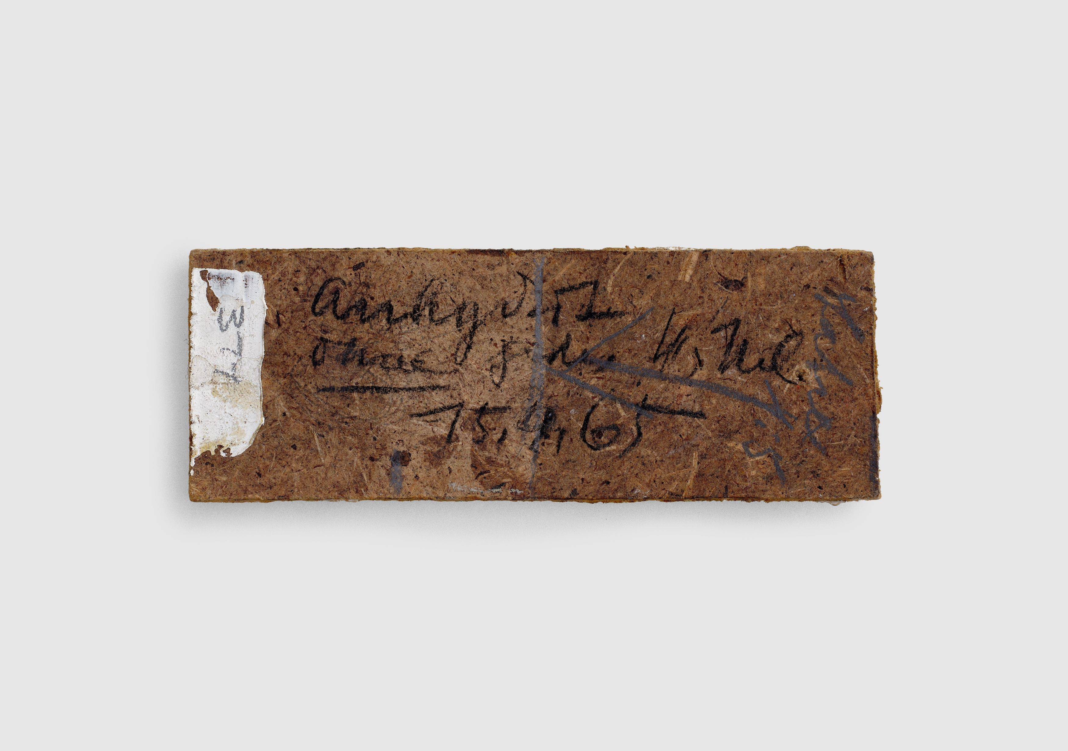 This picture shows the following artwork: Hermann Glöckner. Unregelmäßige Wellenlinie. 1965.