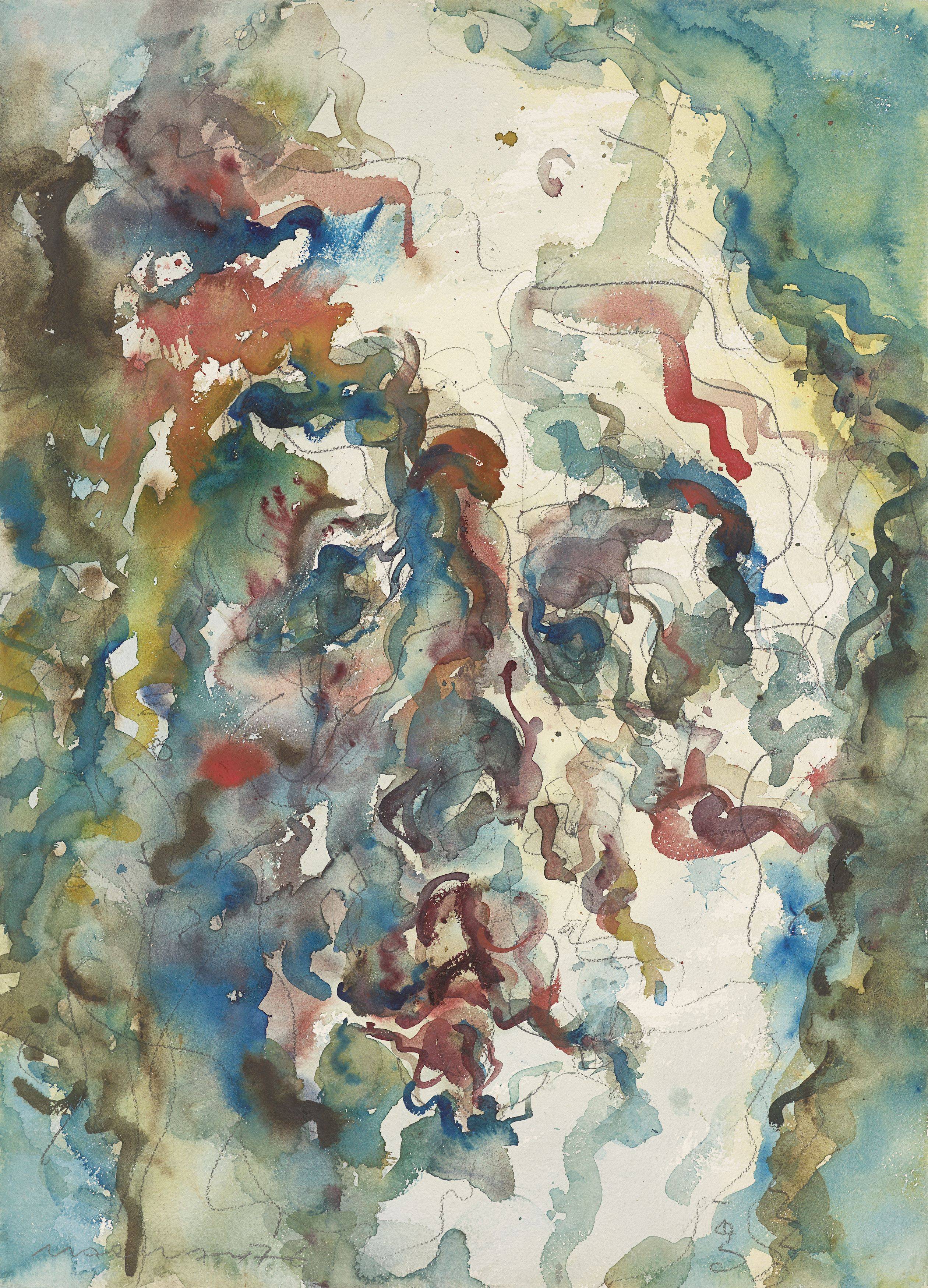 This picture shows the following artwork:  Marwan. Untitled. 1976.