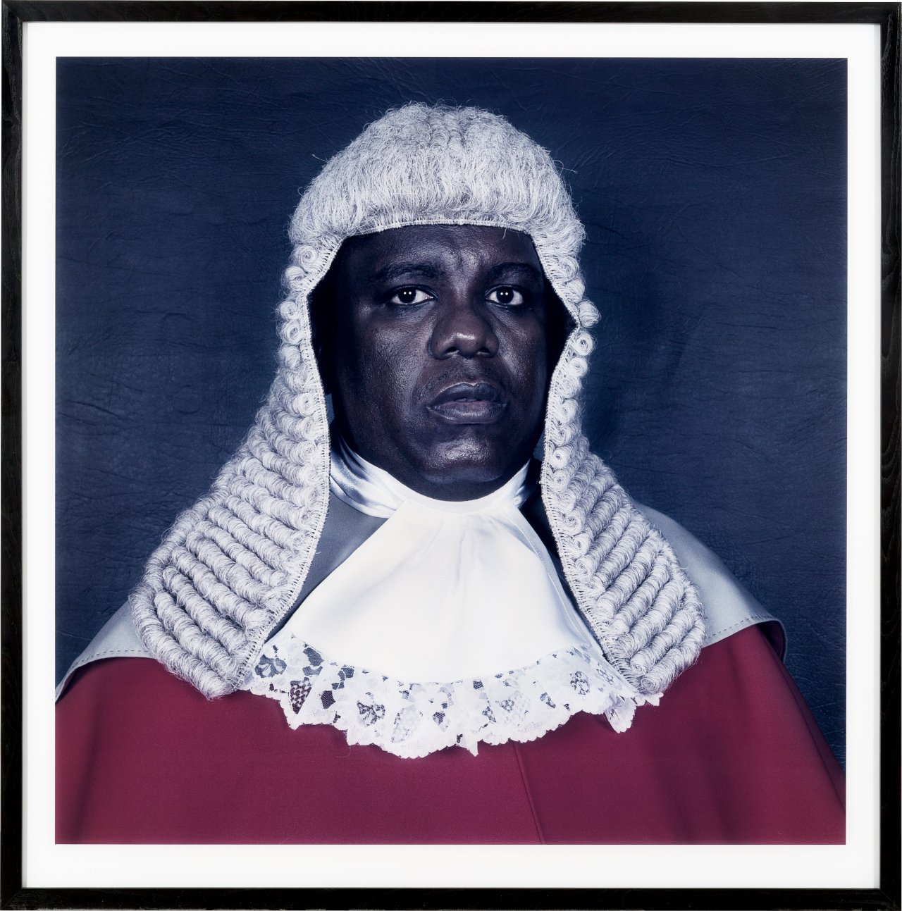This picture shows the following artwork: Pieter Hugo. From the series ”Judges”, Botswana. 2005.
