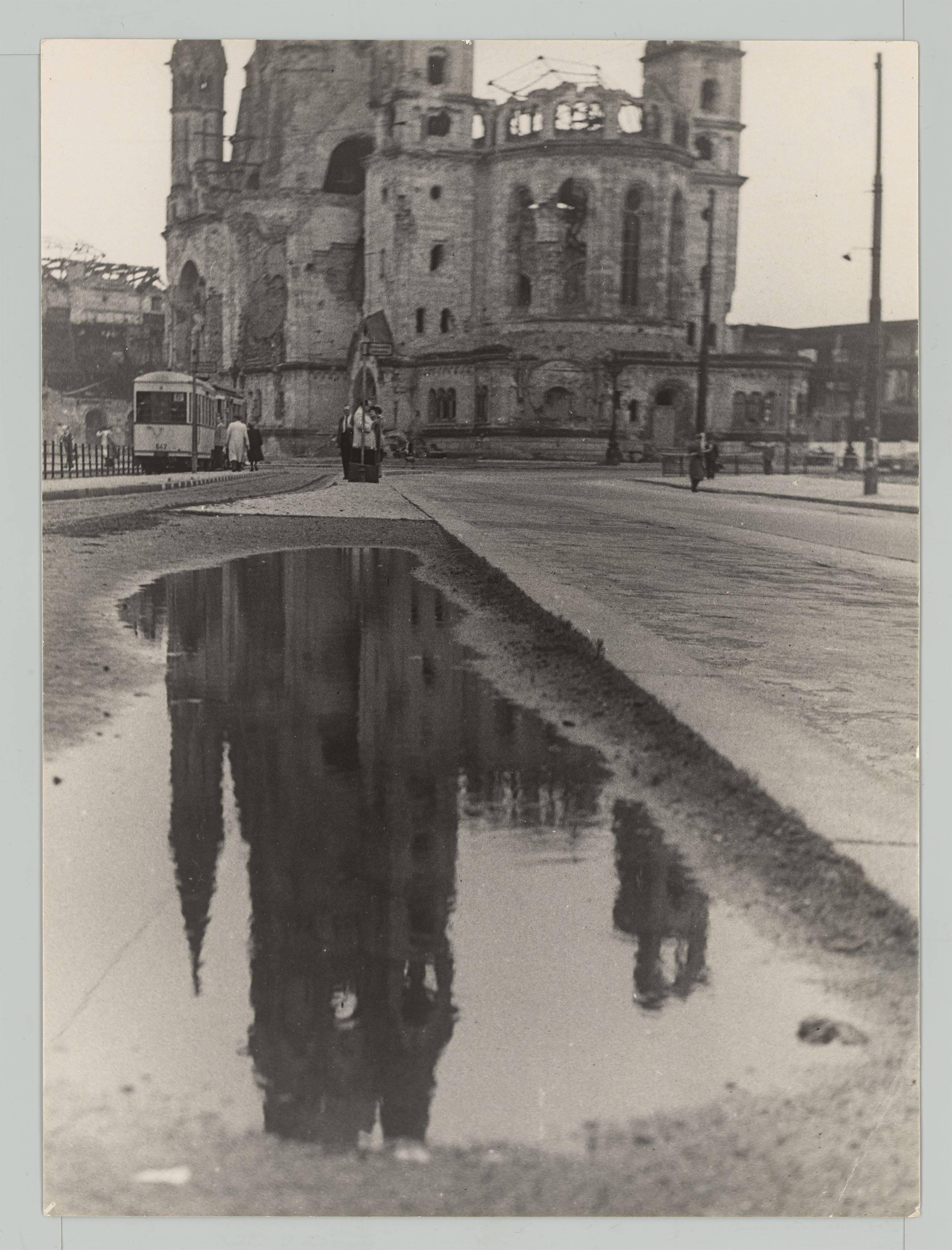 This picture shows the following artwork: Werner Eckelt. Mixed Lot: Berlin after the Second World War. 1940s/50s.