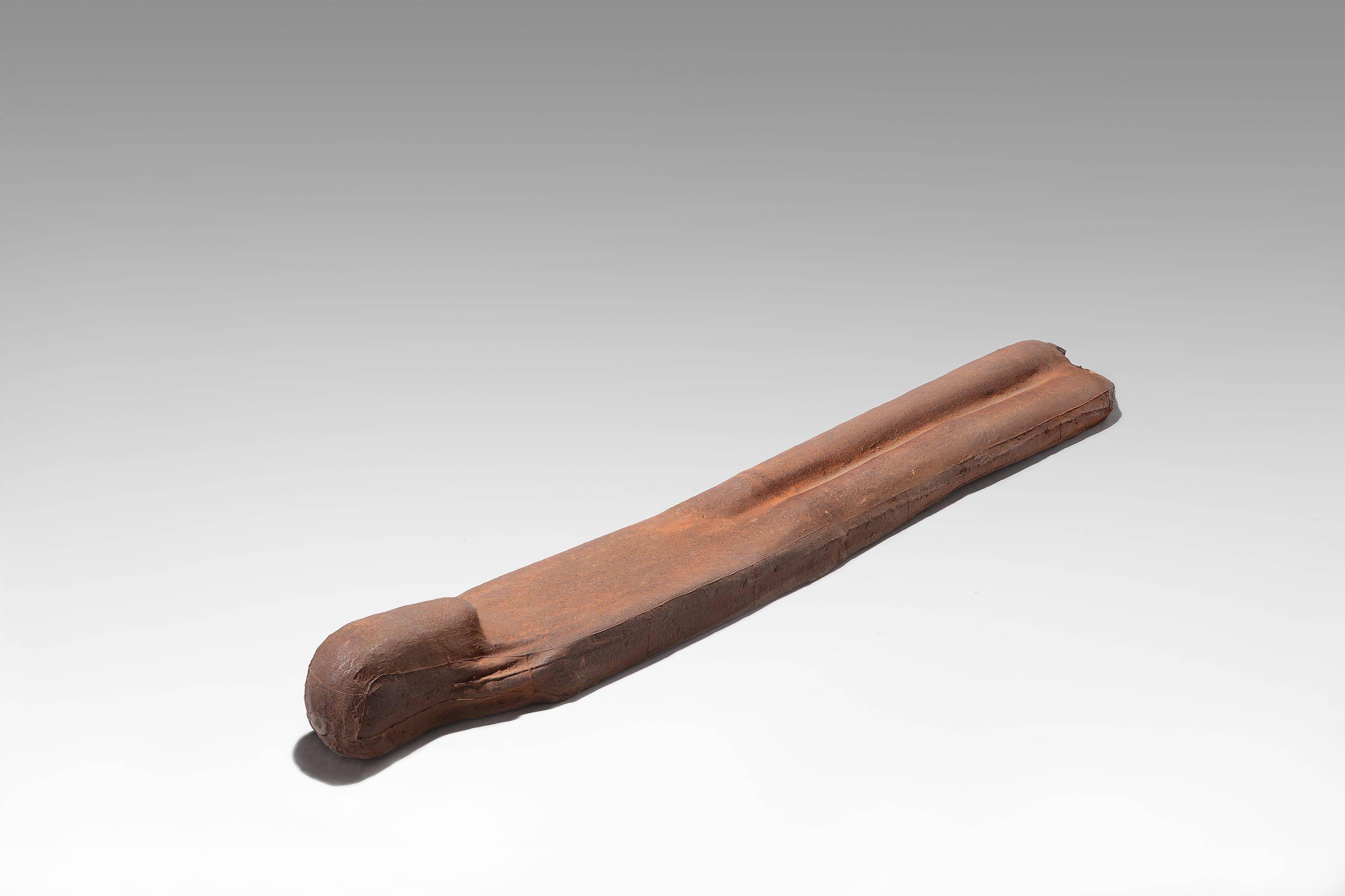 Auf diesem Bild ist das folgende Kunstwerk zu sehen: Michael Croissant. „Liegende I“. 1971.