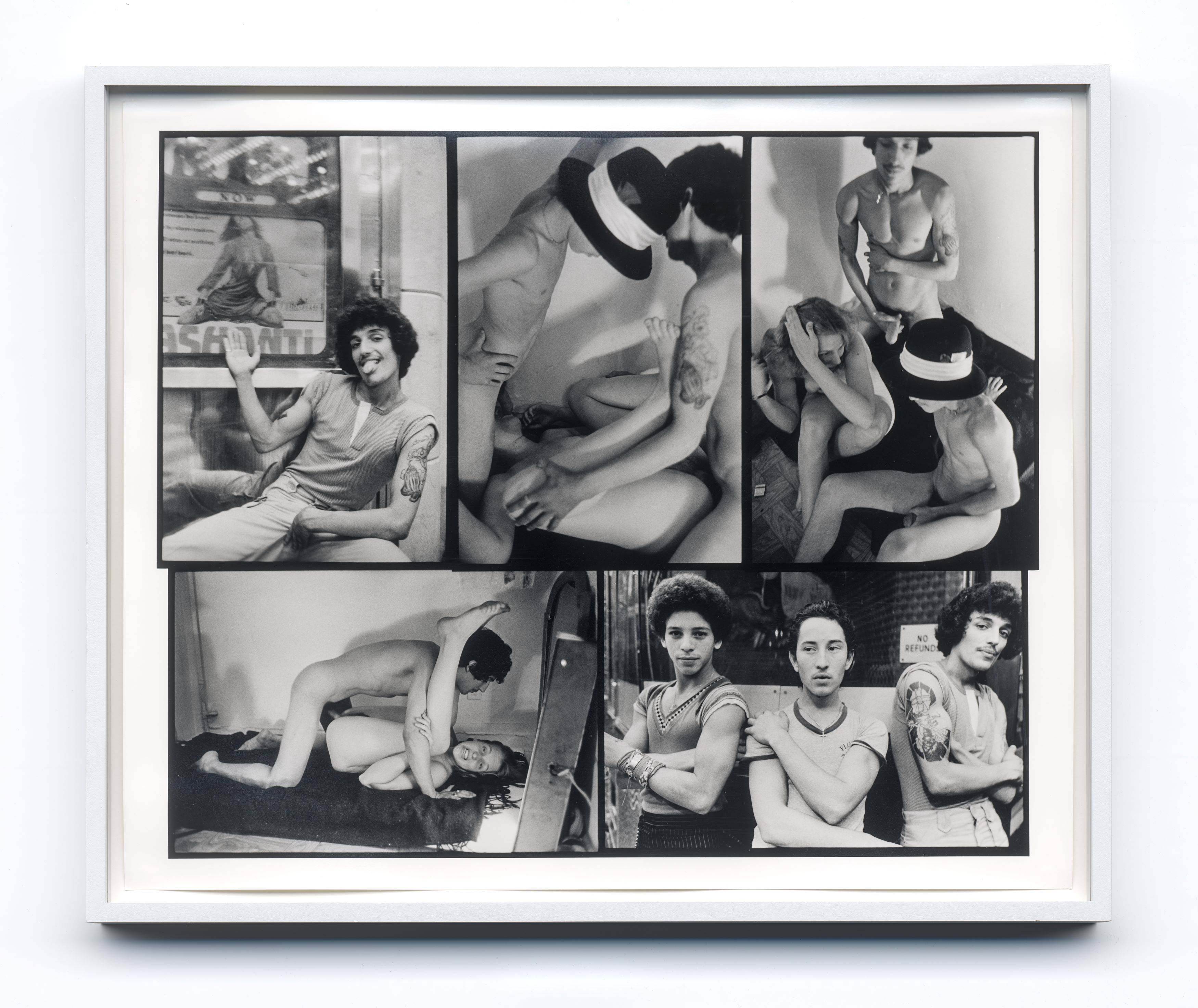 This picture shows the following artwork:  Portfolio. ”Printed Matter Photography Portfolio V: [Untitled/Nudes] Curated by Larry Clark”. 2004.