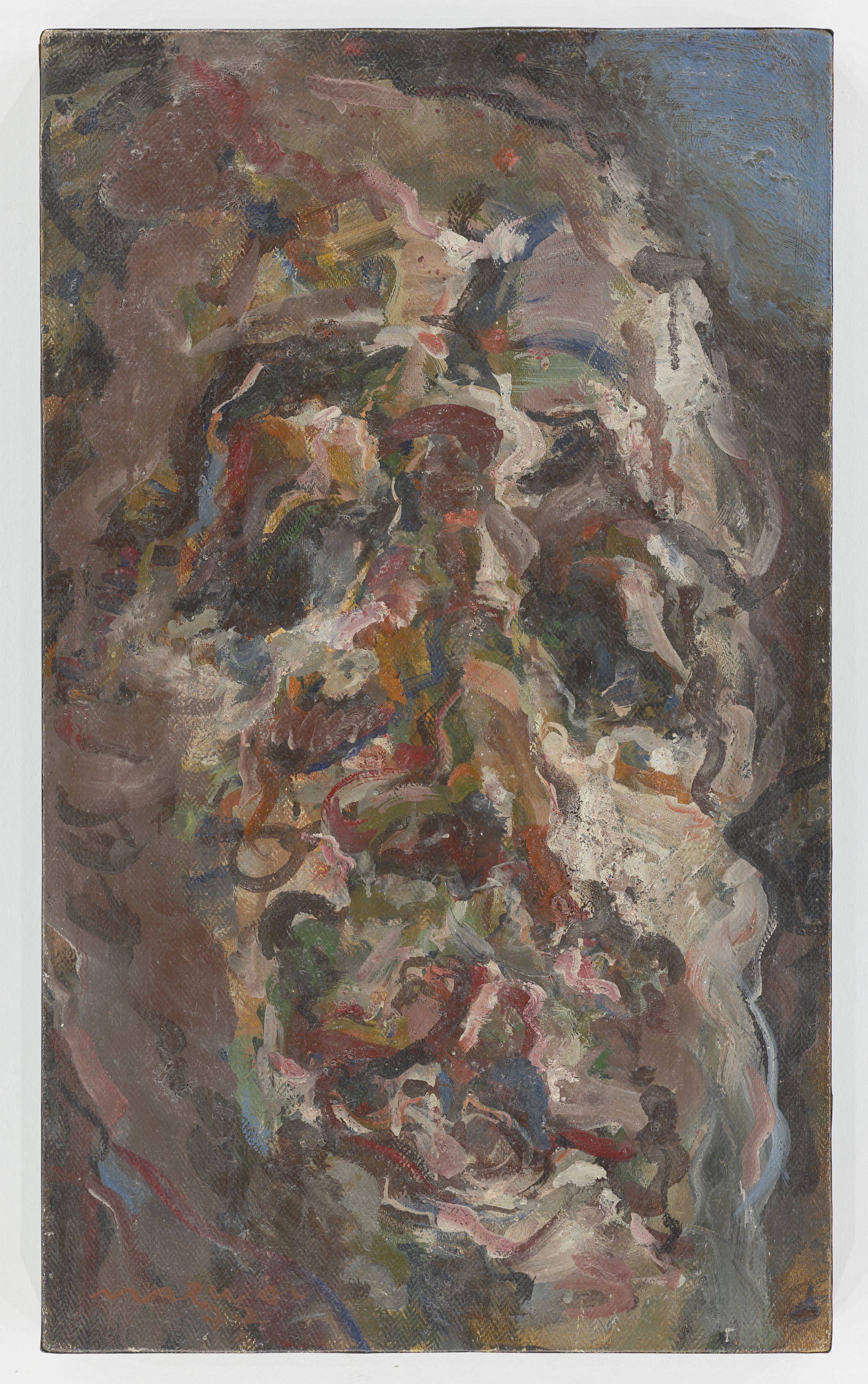 Auf diesem Bild ist das folgende Kunstwerk zu sehen:  Marwan. Ohne Titel. 1977.