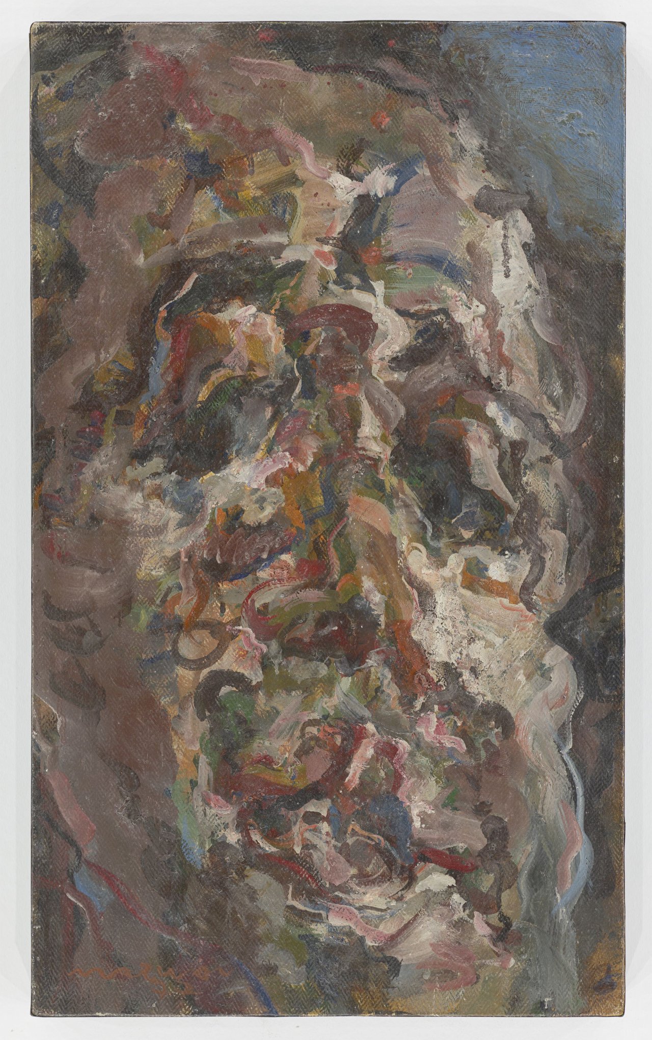 Auf diesem Bild ist das folgende Kunstwerk zu sehen:  Marwan. Ohne Titel. 1977.