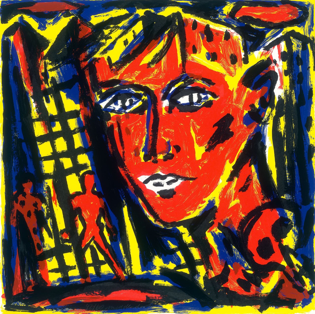 Auf diesem Bild ist das folgende Kunstwerk zu sehen:  Mappenwerk. „8 Für Berlin“. 1986.