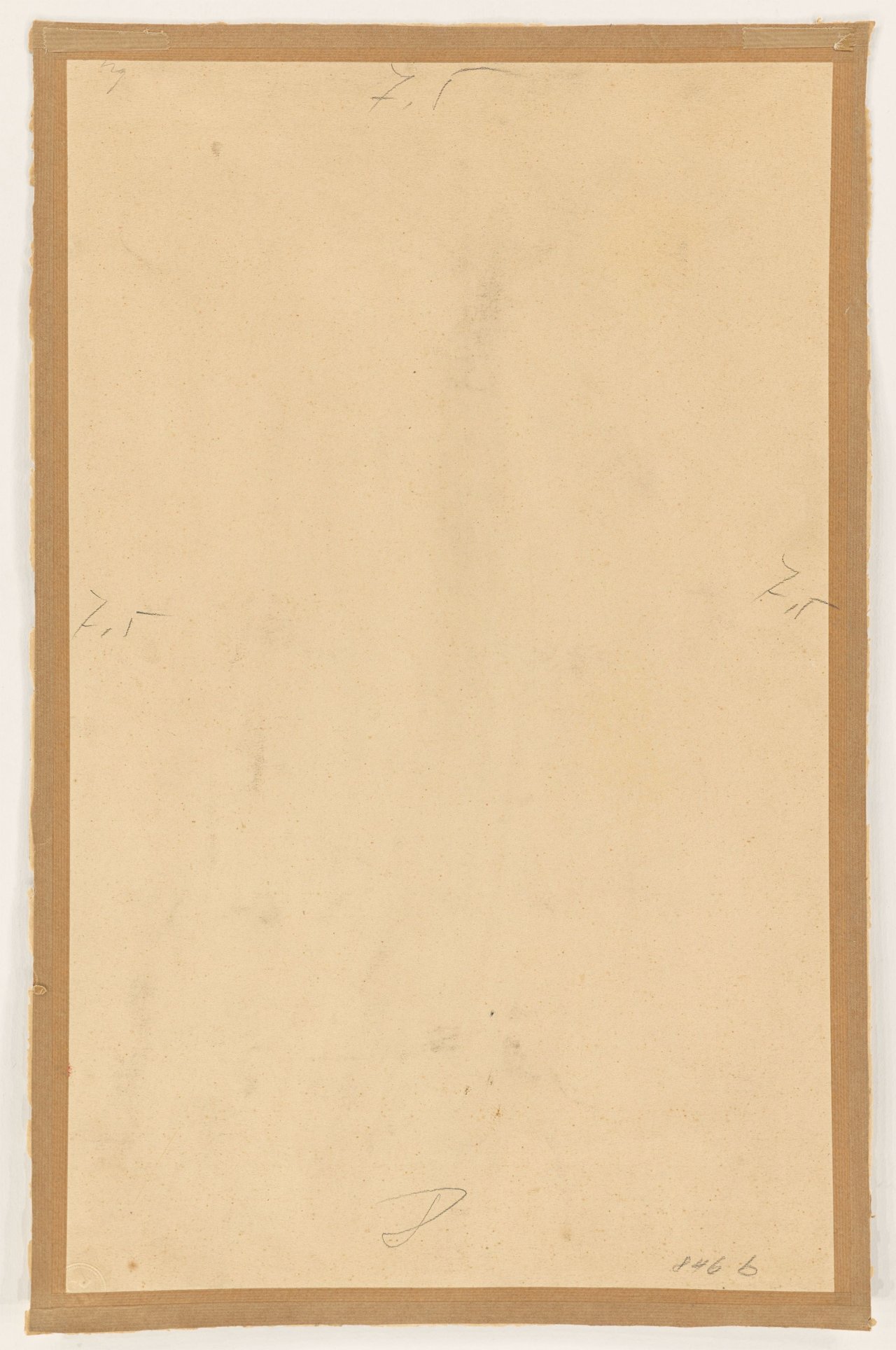 This picture shows the following artwork: Lesser Ury. ”Grabende Bäuerin ”. Circa 1890.