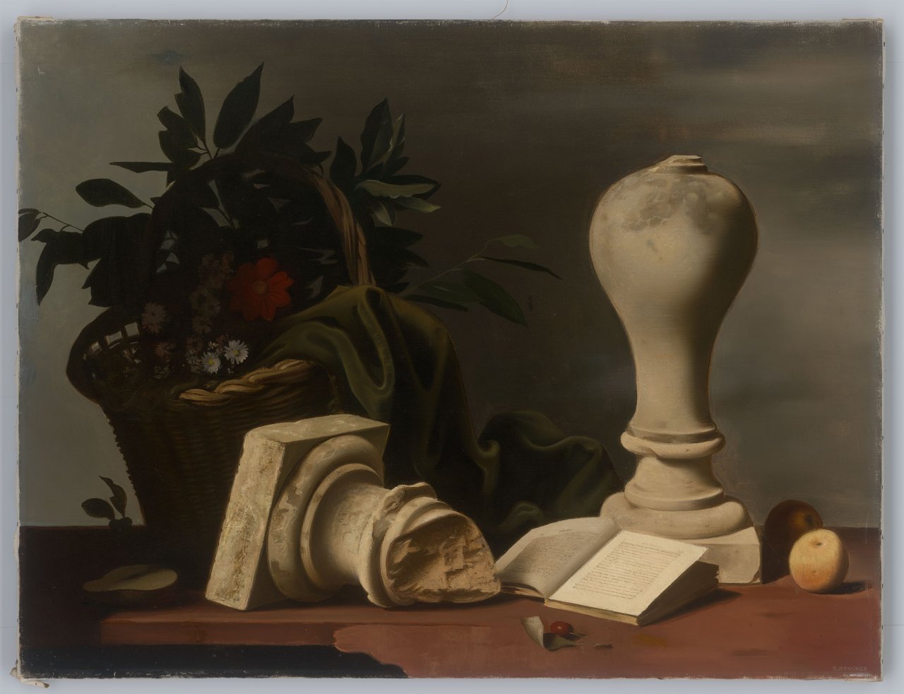 Auf diesem Bild ist das folgende Kunstwerk zu sehen: Raoul Hynckes. „LE BALUSTRE“.