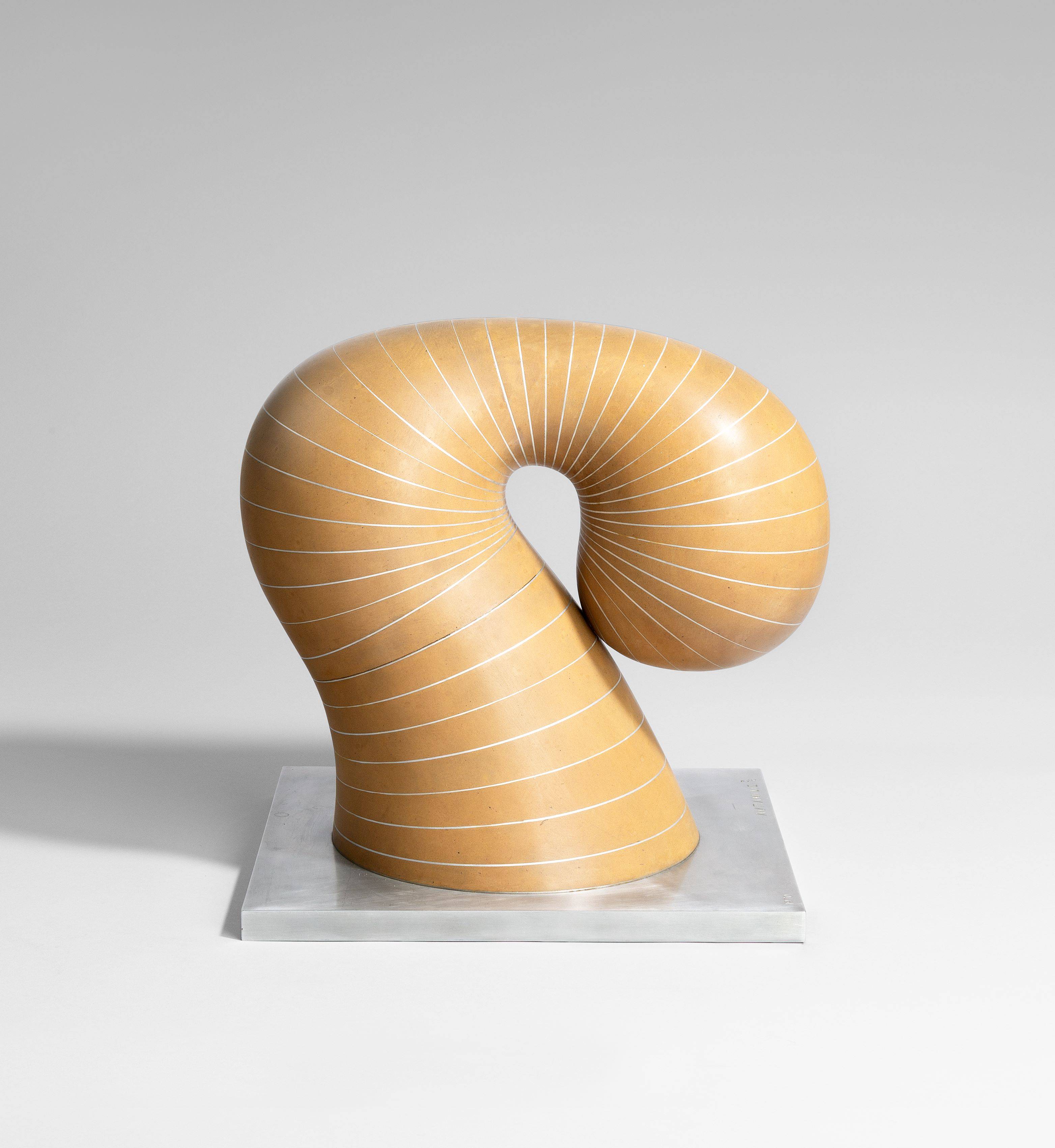 This picture shows the following artwork: Joannis Avramidis. Head – The Trojan horse. 1970.