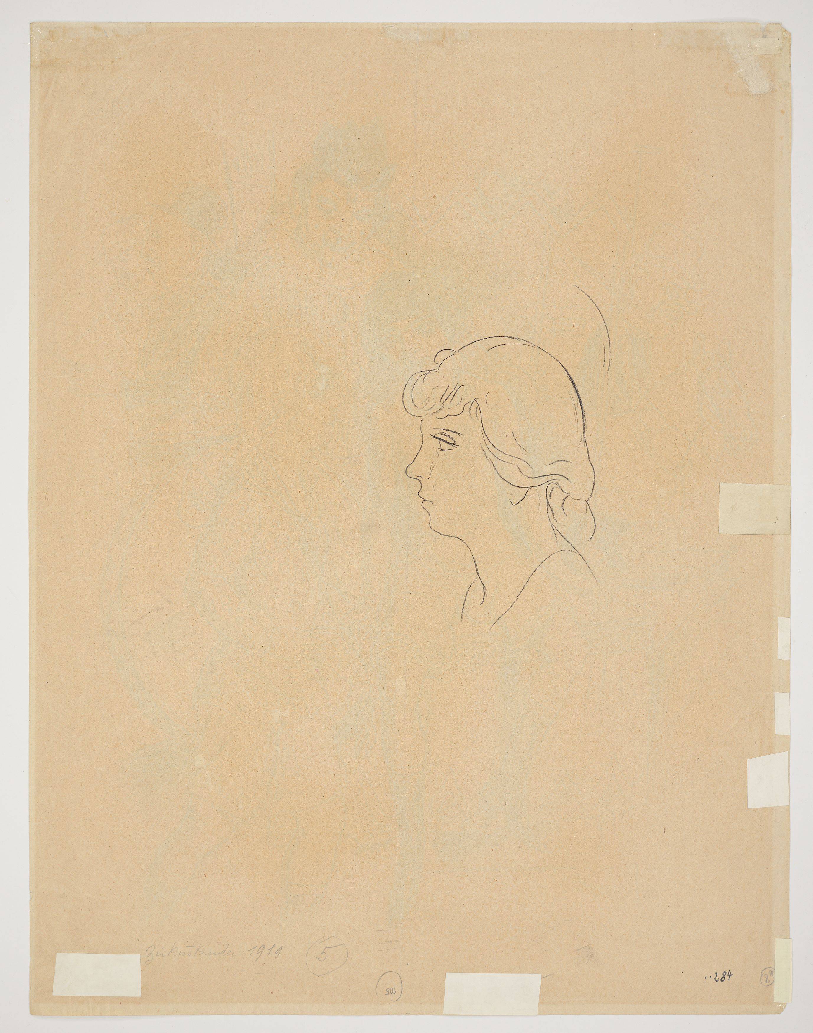 Auf diesem Bild ist das folgende Kunstwerk zu sehen: Rudolf Schlichter. „Zirkuskinder“. 1924/25.