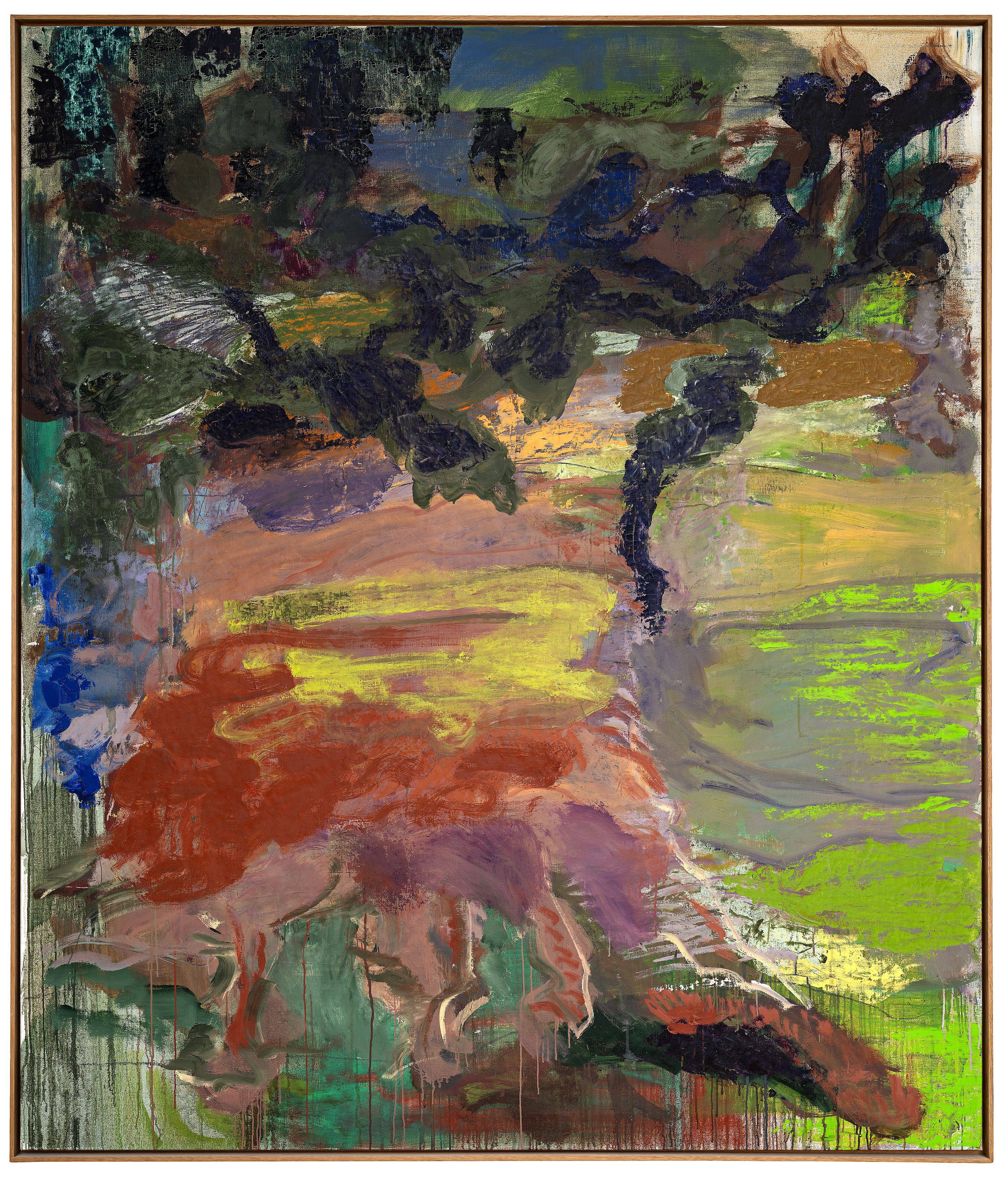 This picture shows the following artwork: Per Kirkeby. ”Første Sommer”. 1987.