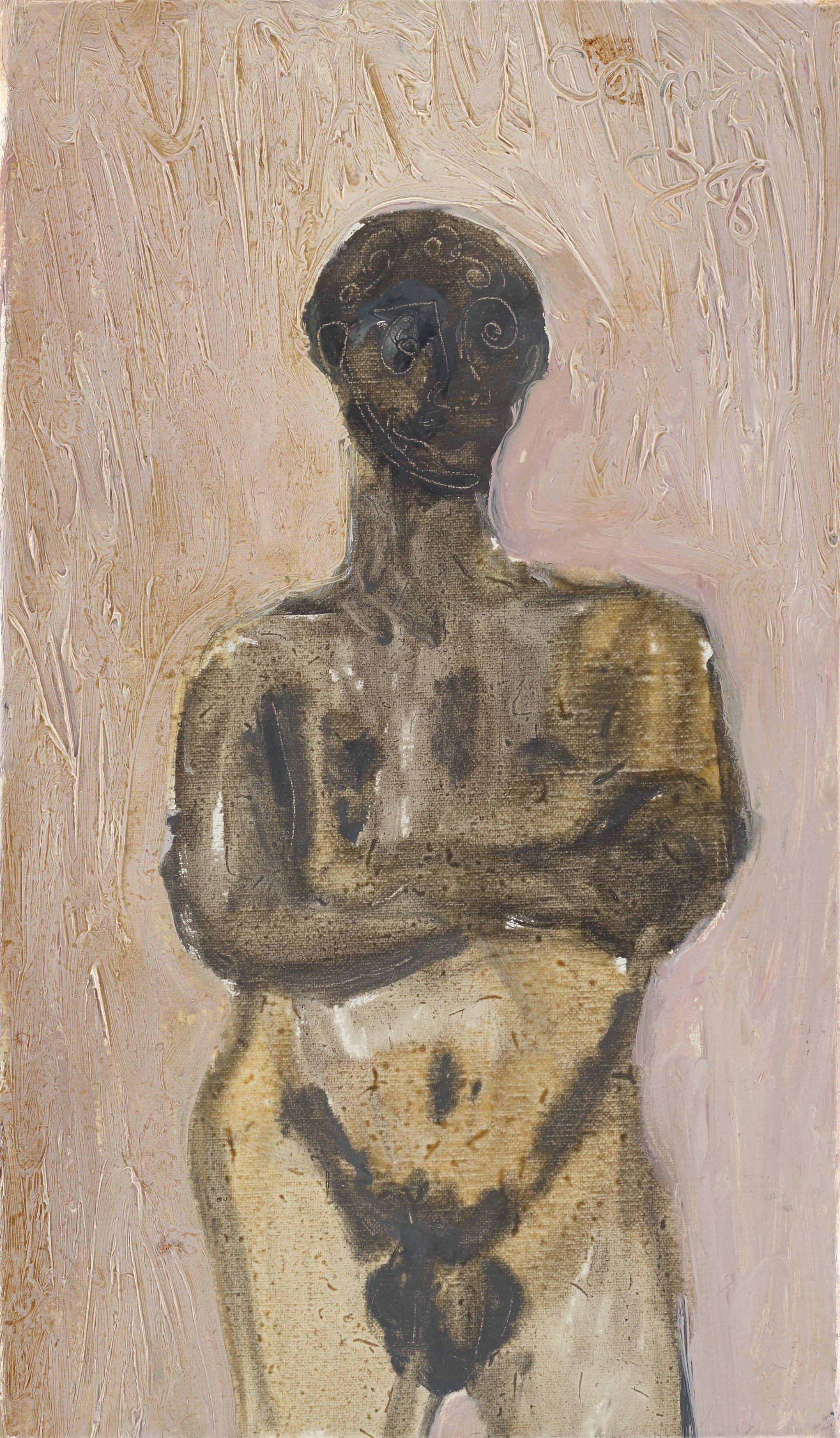 Auf diesem Bild ist das folgende Kunstwerk zu sehen: George Condo. Ohne Titel. 1988.