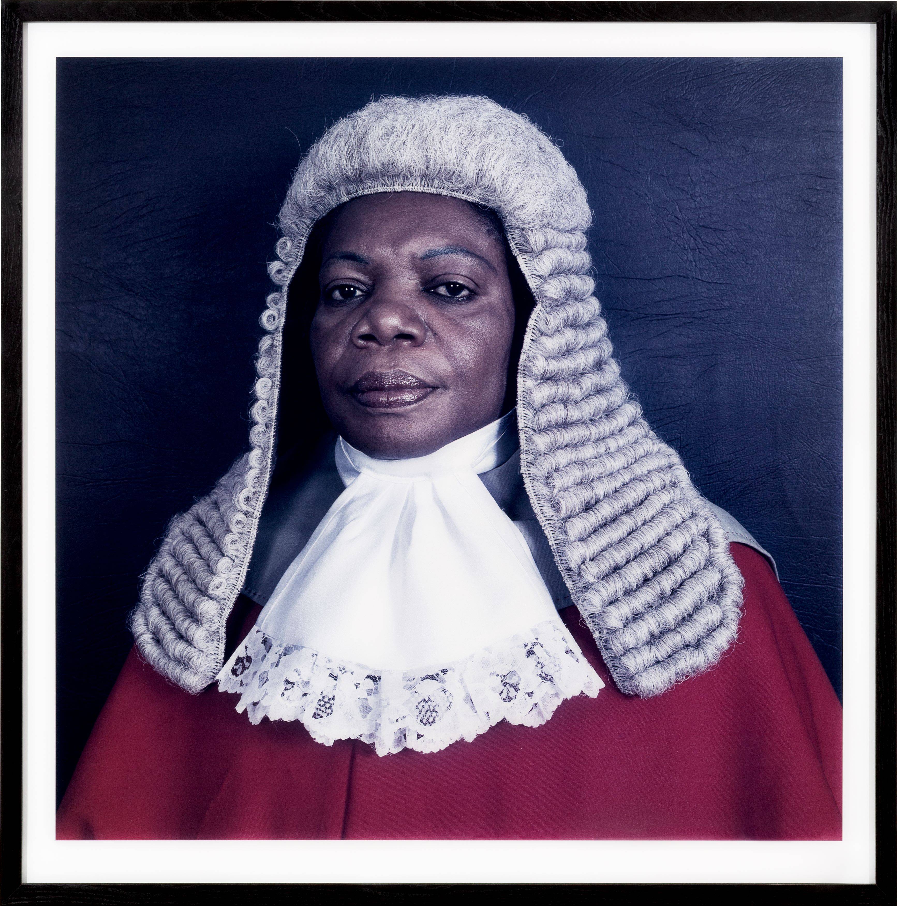 This picture shows the following artwork: Pieter Hugo. From the series ”Judges”, Botswana. 2005.
