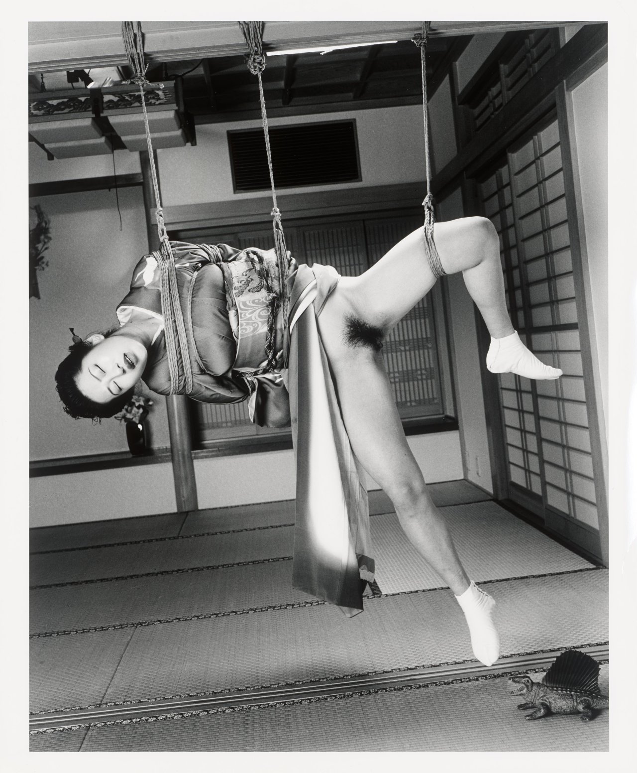 This picture shows the following artwork: Nobuyoshi Araki. Tokyo Comedy Bondage. 1997.
