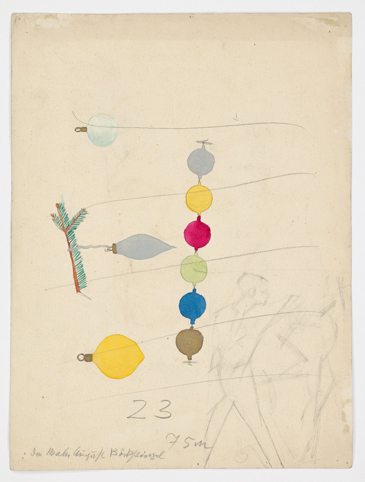 This picture shows the following artwork: Conrad Felixmüller. ”Der Maler Peter August Böckstiegel”. 1915.