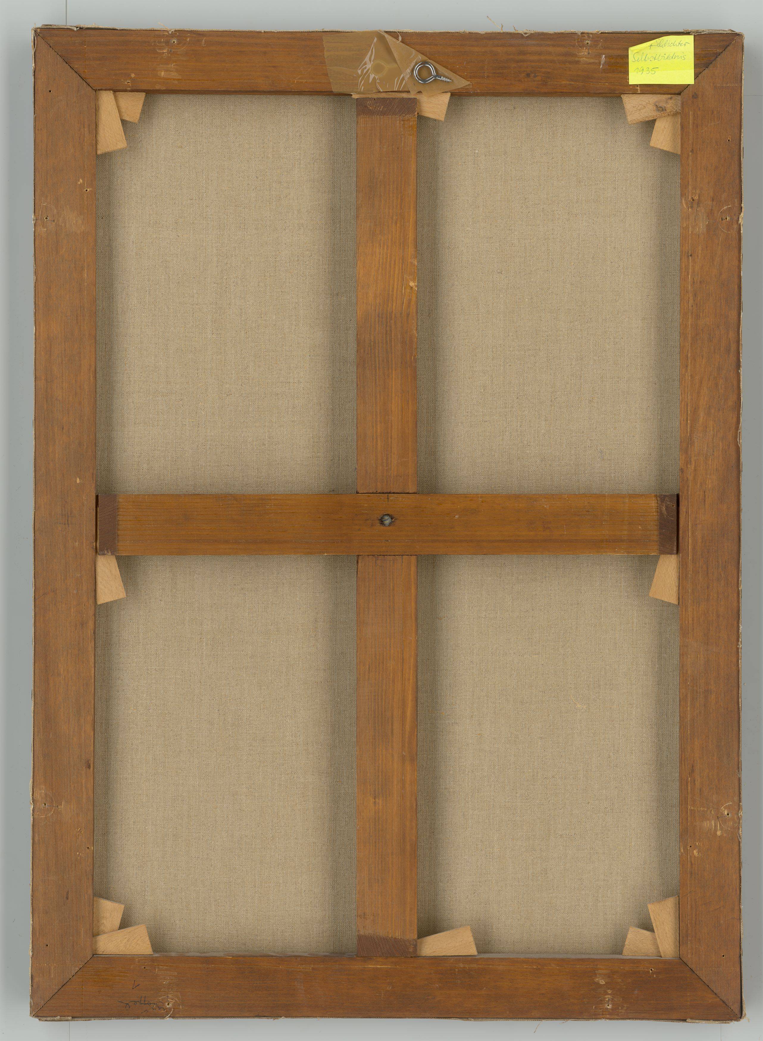 This picture shows the following artwork: Rudolf Schlichter. Self-portrait. 1936.