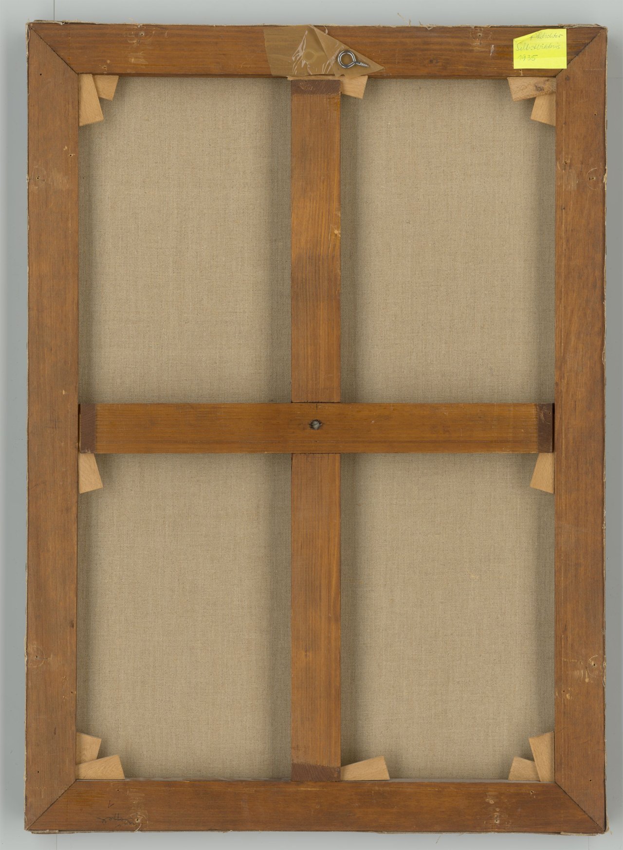 This picture shows the following artwork: Rudolf Schlichter. Self-portrait. 1936.