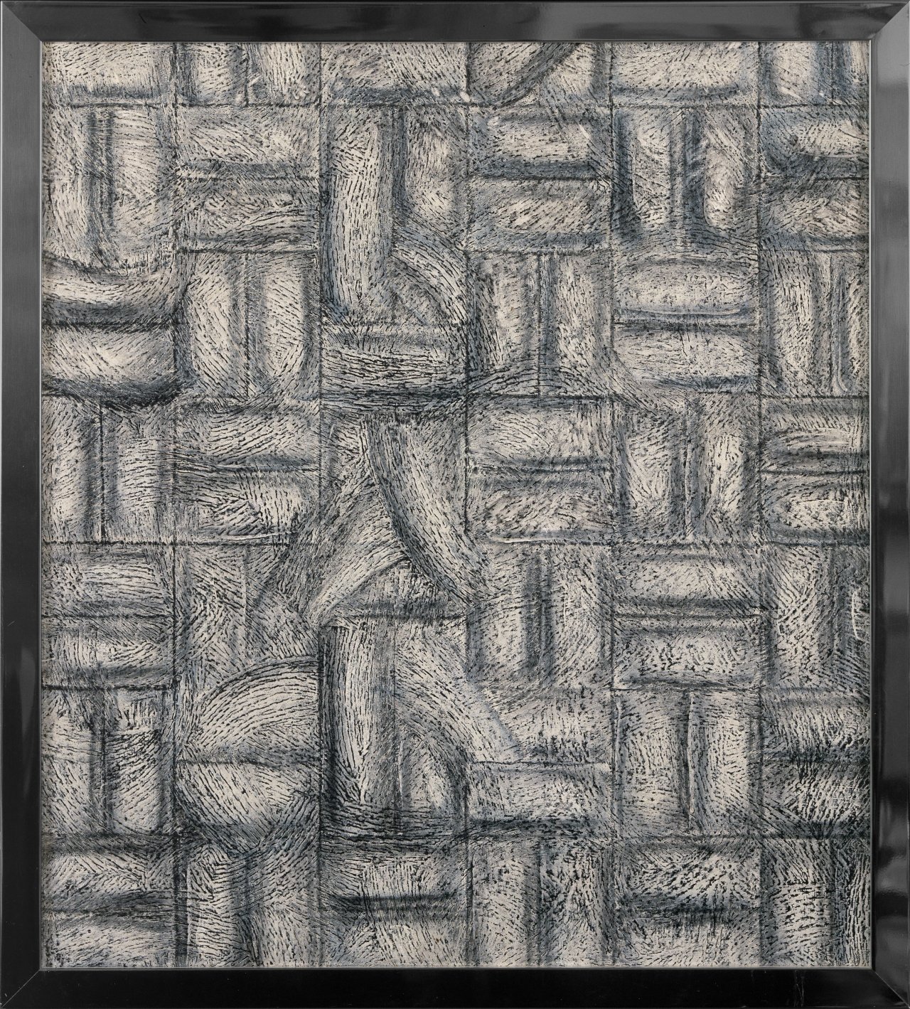 This picture shows the following artwork: Richard Artschwager. ”Weave”. 1978.