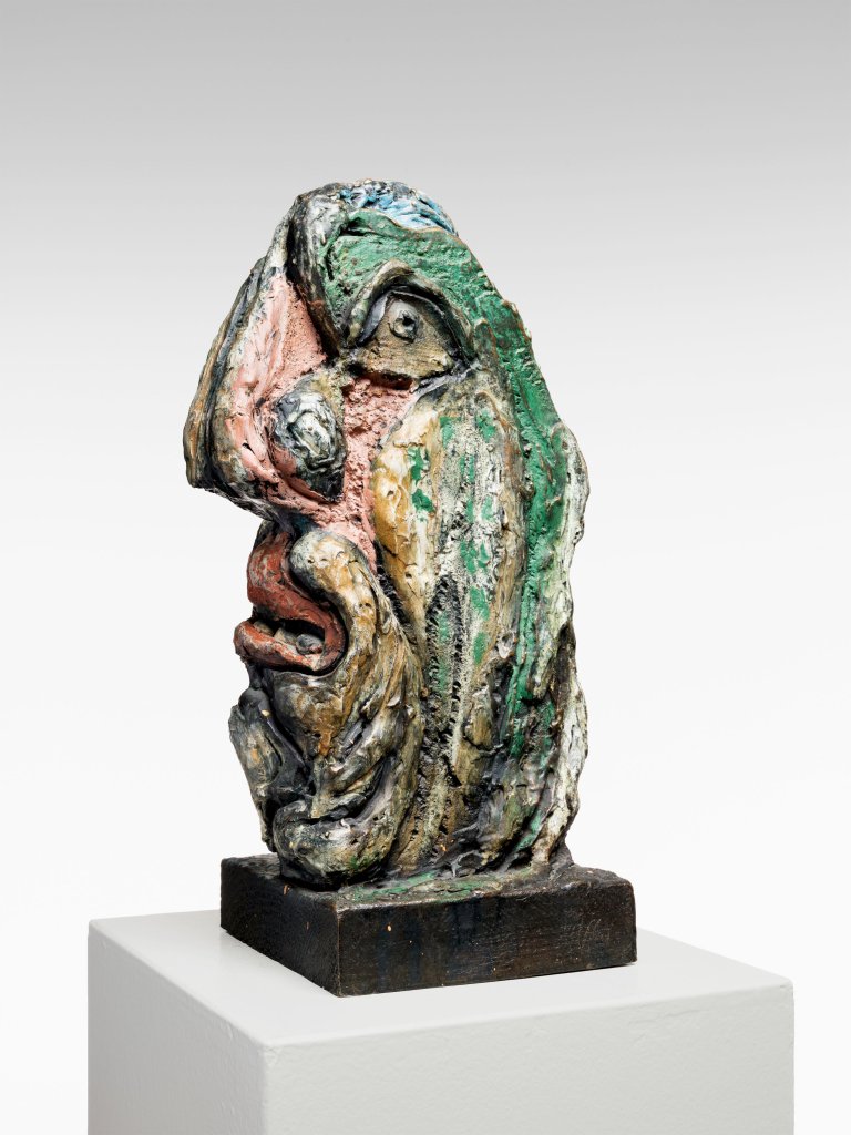 This picture shows the following artwork: Markus Lüpertz. Il Principe, from the series ”Bürger von Florenz”. 1983.