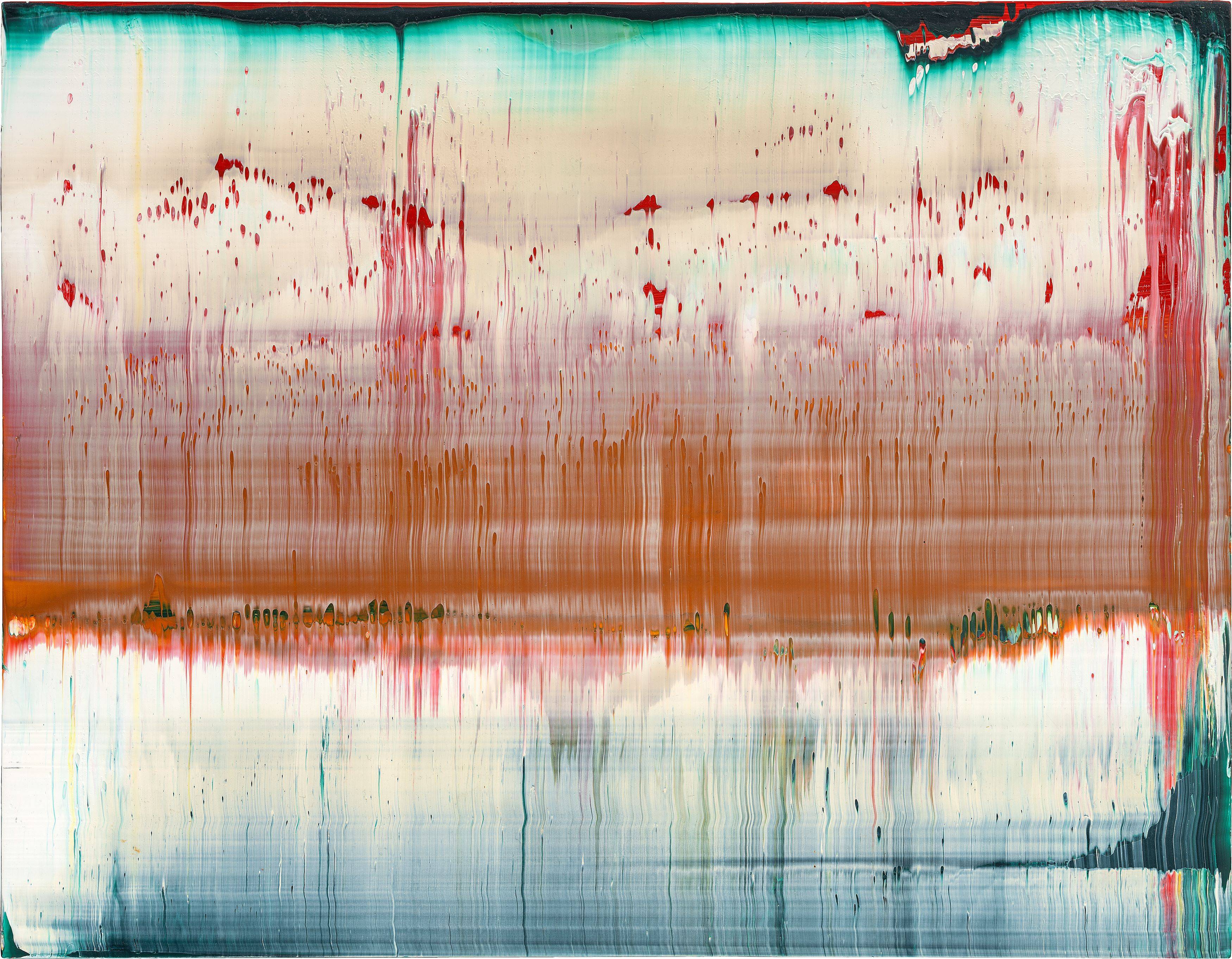 This picture shows the following artwork: Gerhard Richter. ”Fuji”. 1996.