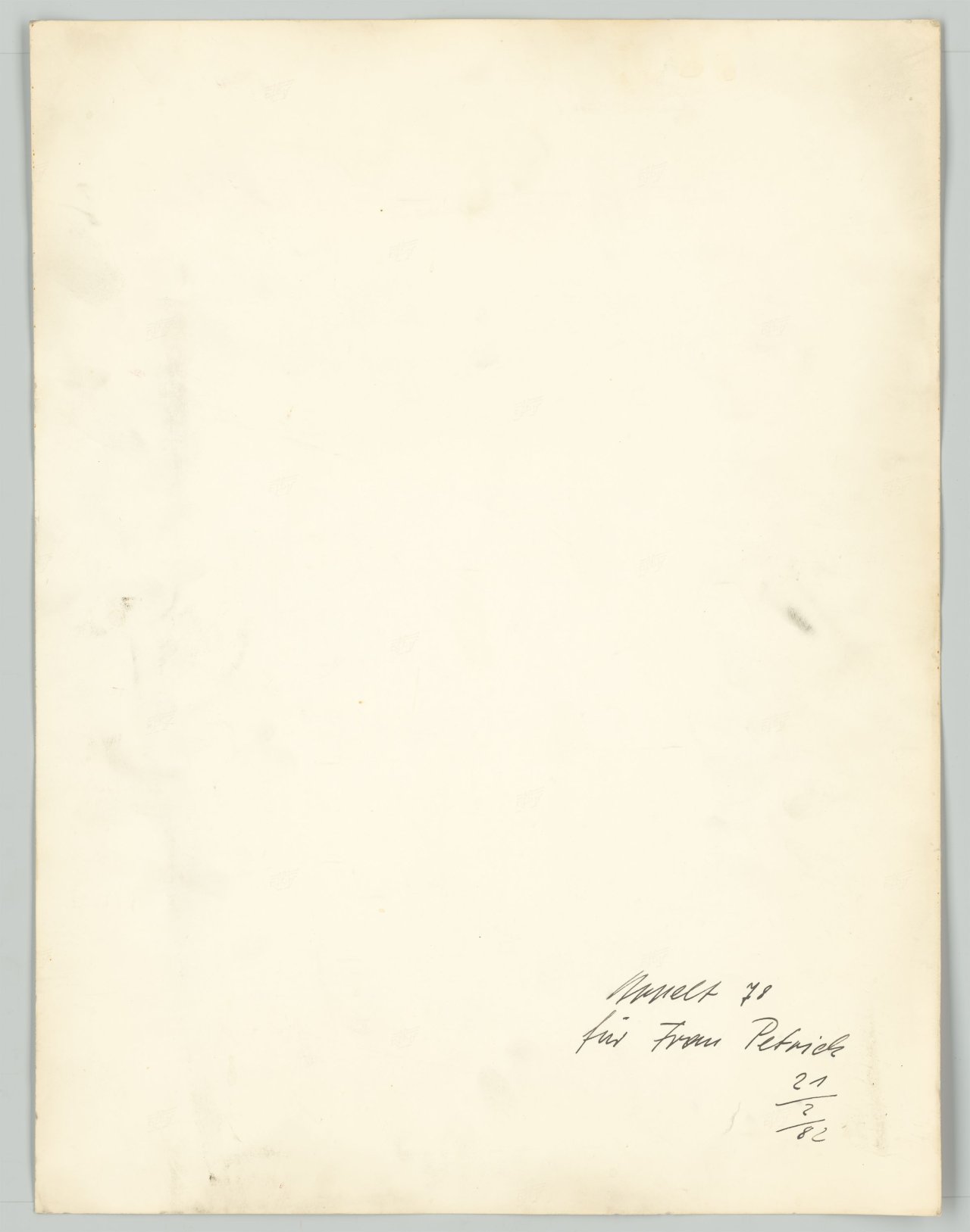 This picture shows the following artwork: Dieter Appelt. Ophelia mit Lichterkranz, from the Sequence ”Erinnerungsspur”, 1977–1979. 1978.