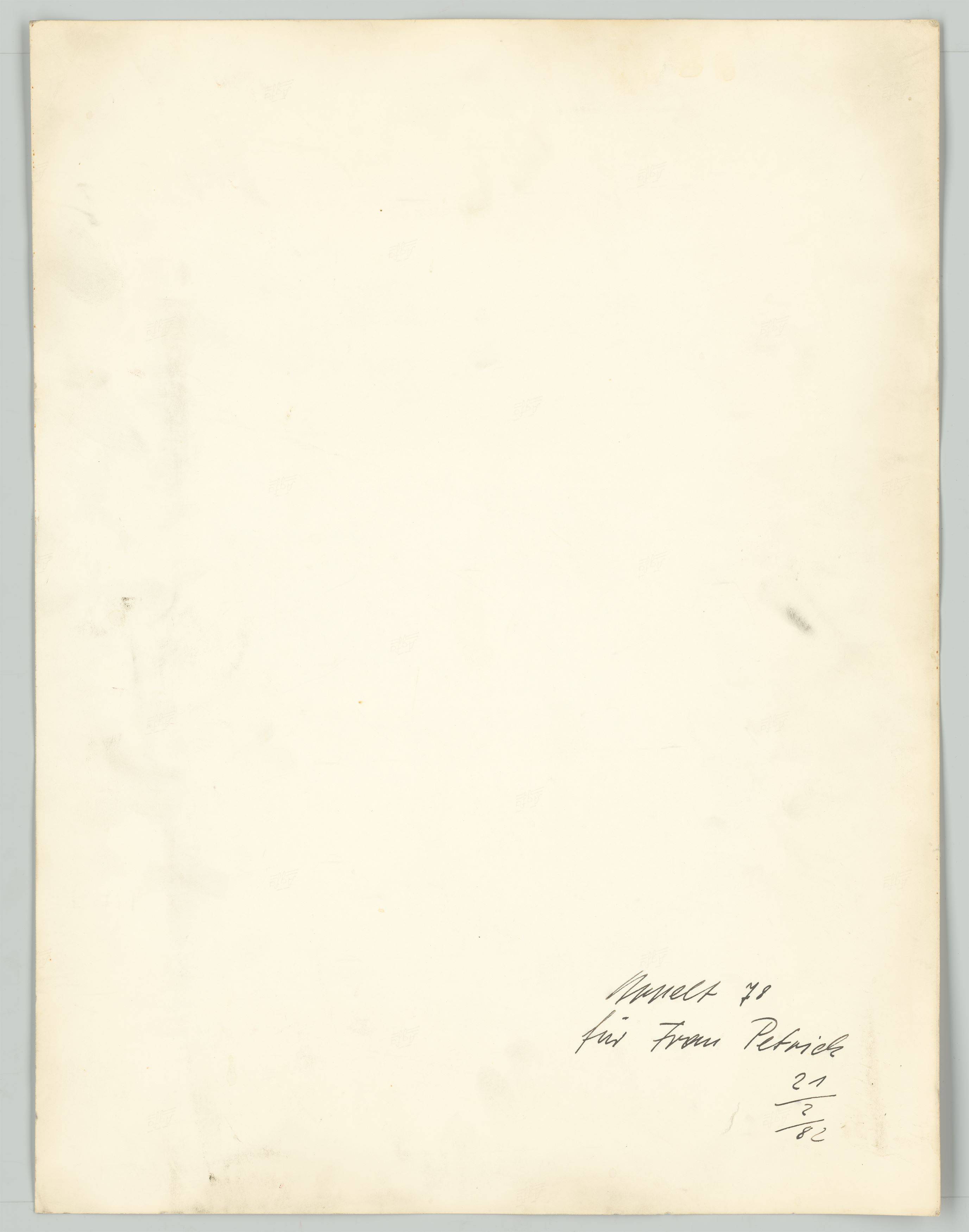 This picture shows the following artwork: Dieter Appelt. Ophelia mit Lichterkranz, from the Sequence ”Erinnerungsspur”, 1977–1979. 1978.