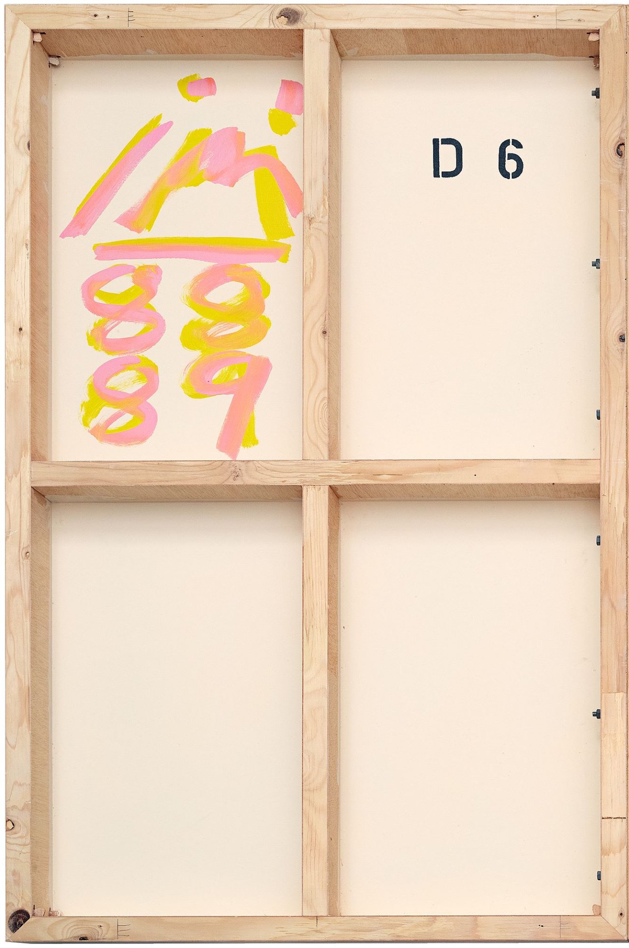 Auf diesem Bild ist das folgende Kunstwerk zu sehen: Imi Knoebel. Torso D (D1–D6). 1988–89.