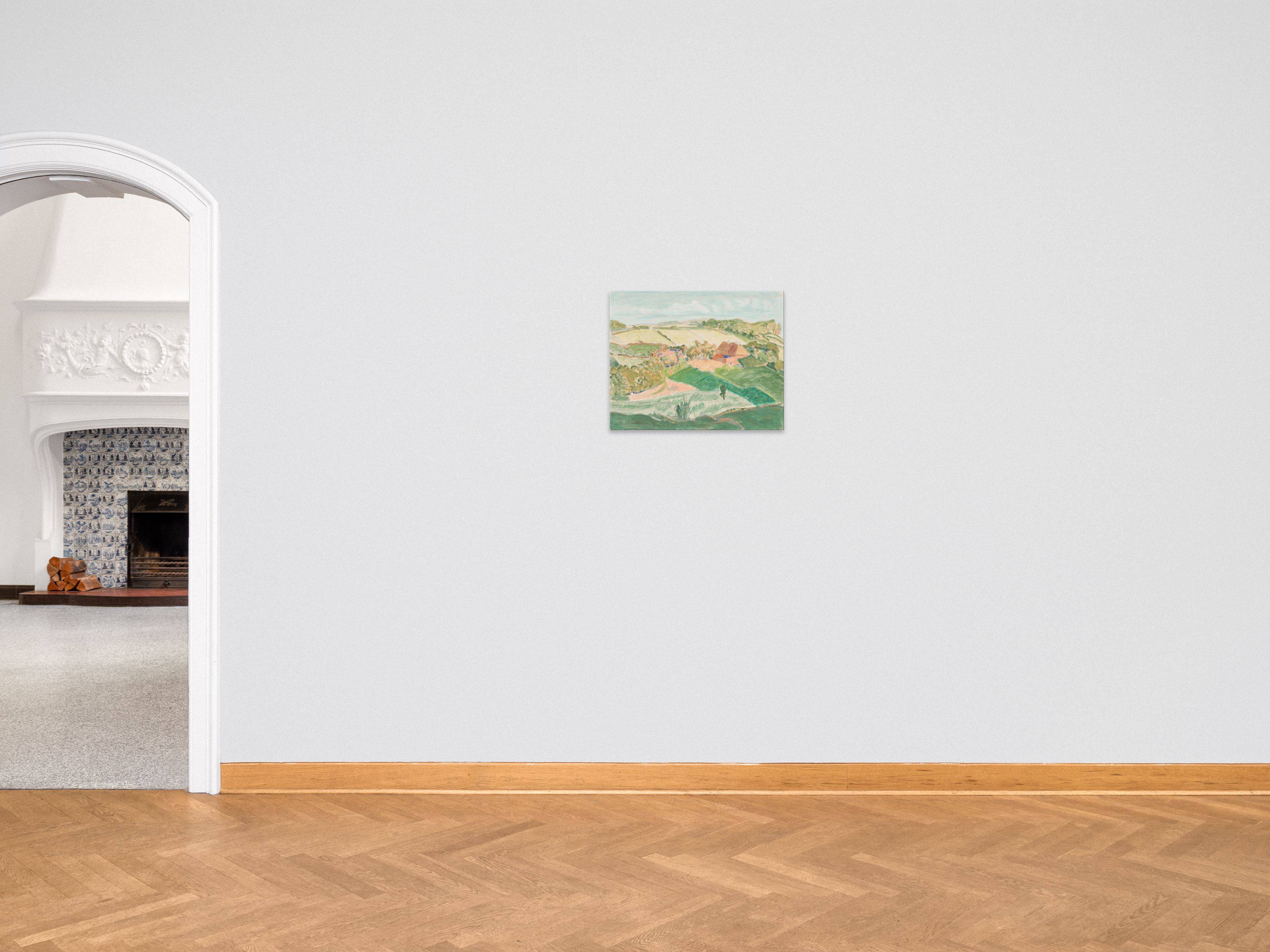 Auf diesem Bild ist das folgende Kunstwerk zu sehen: Erich Heckel. „Landschaft in Angeln“. 1929.