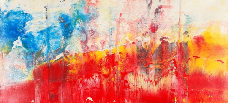 Auf diesem Bild ist das folgende Kunstwerk zu sehen: Gerhard Richter. „Eis“. 1981.