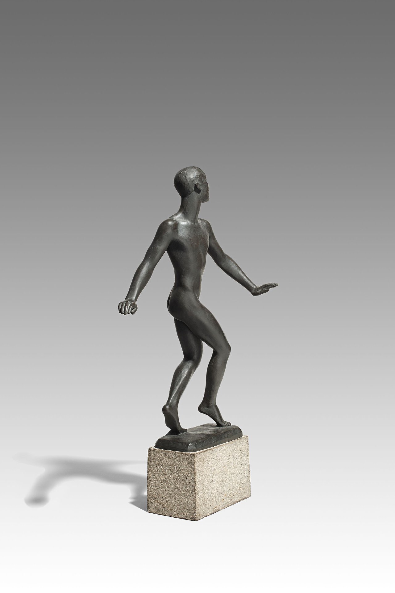 Auf diesem Bild ist das folgende Kunstwerk zu sehen: Georg Kolbe. „Tänzer Nijinsky“. 1913/19.