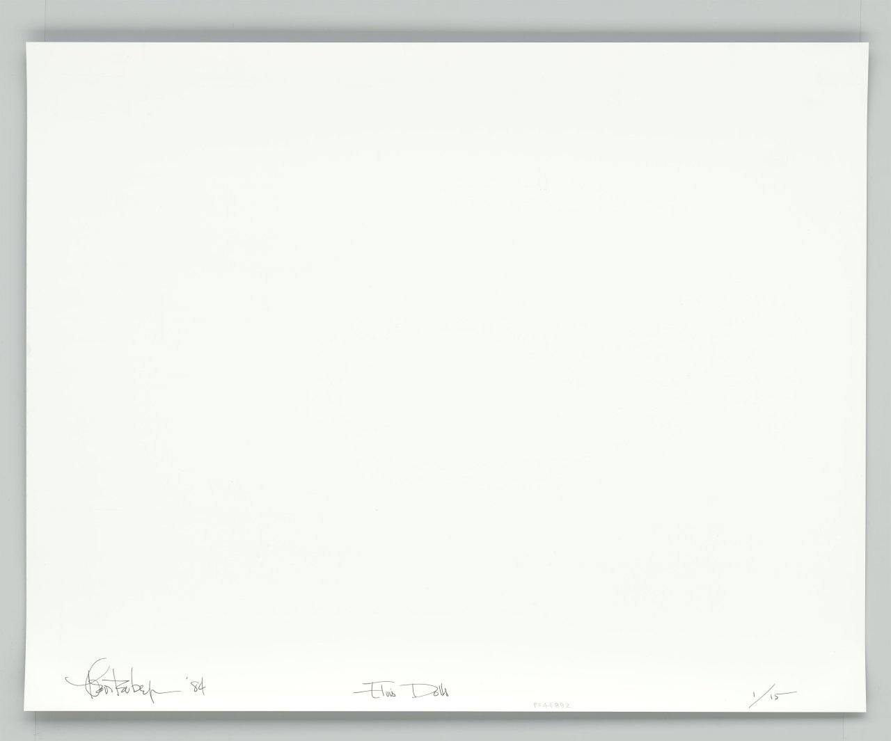 Auf diesem Bild ist das folgende Kunstwerk zu sehen: Theo Westenberger. „Elvis Dolls“. 1984.