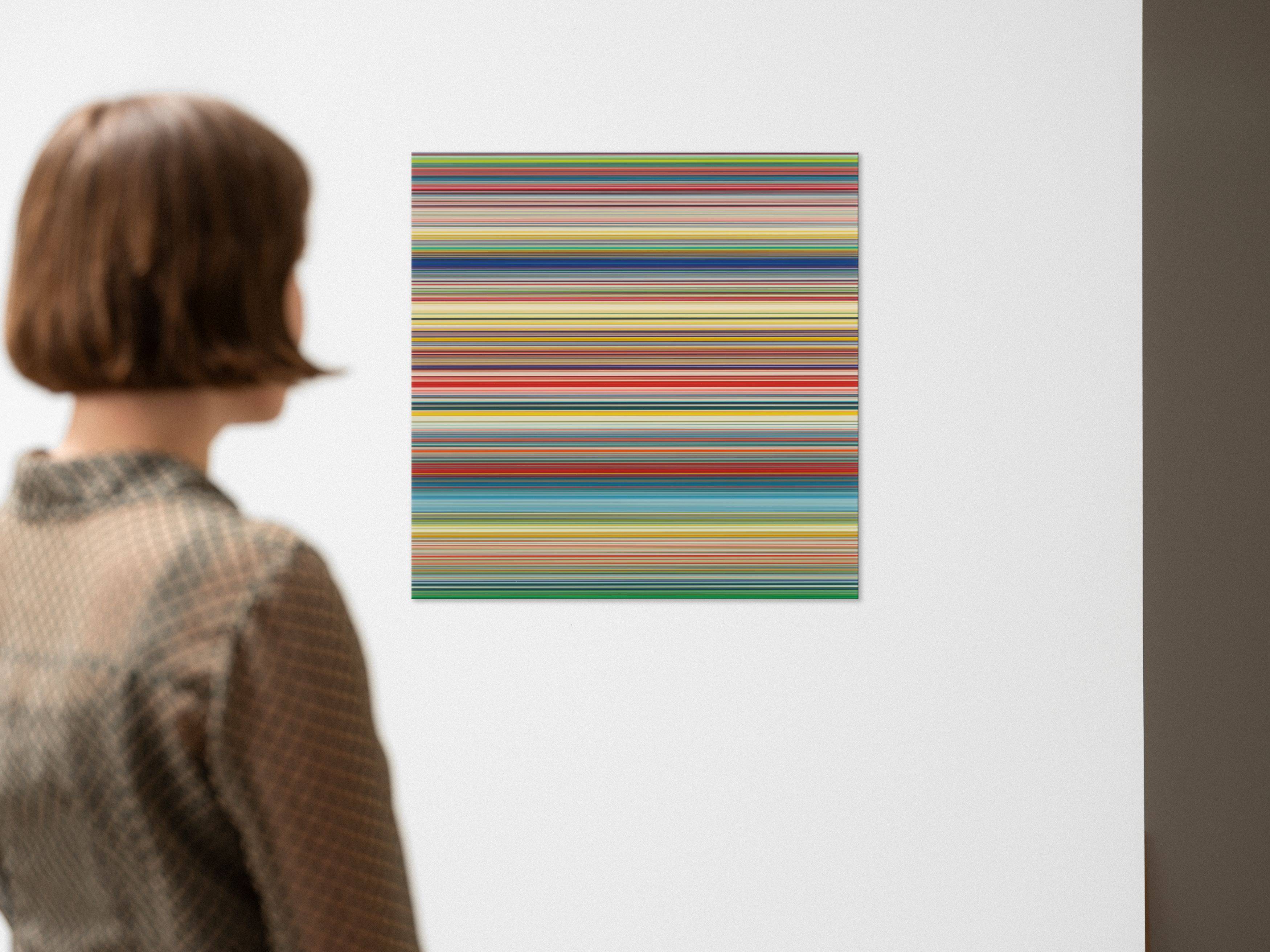 Auf diesem Bild ist das folgende Kunstwerk zu sehen: Gerhard Richter. „STRIP“. 2025.