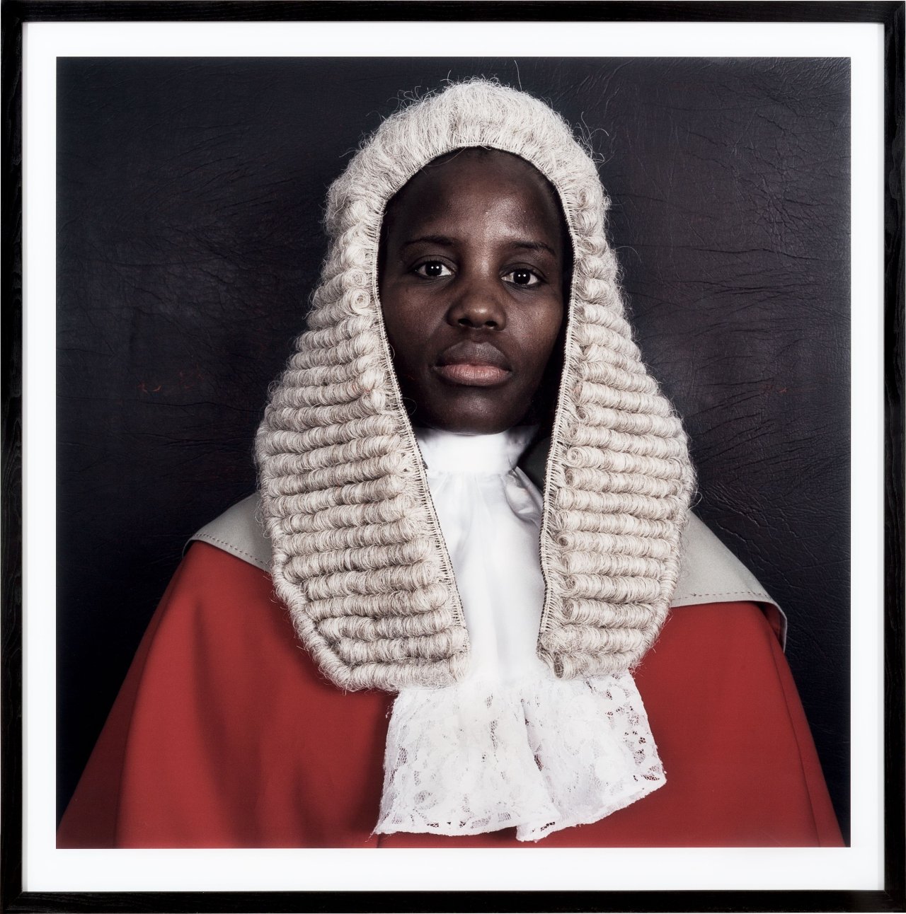 This picture shows the following artwork: Pieter Hugo. From the series ”Judges”, Botswana. 2005.