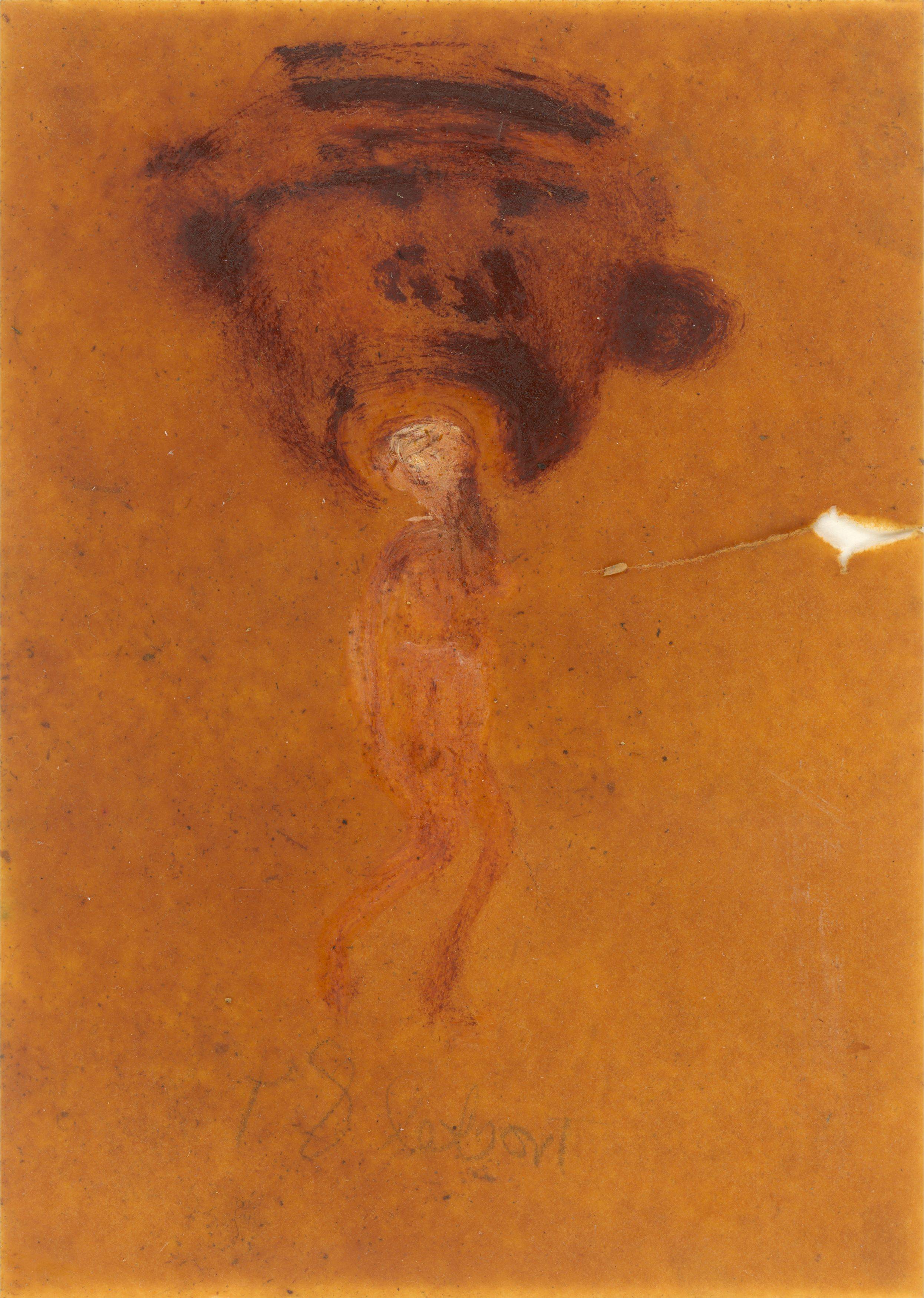 Auf diesem Bild ist das folgende Kunstwerk zu sehen: Rosemarie Trockel. Ohne Titel. 1984 .