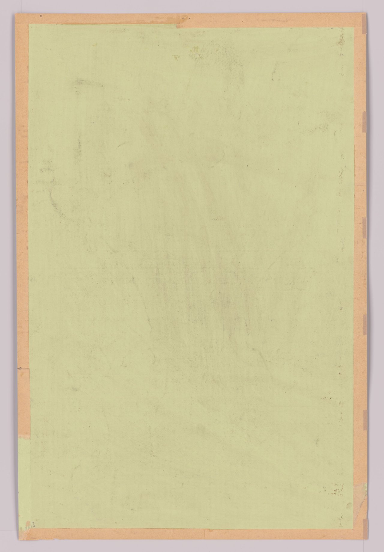 This picture shows the following artwork: Käthe Kollwitz. ”Stehende Arbeiterfrau”. 1908.