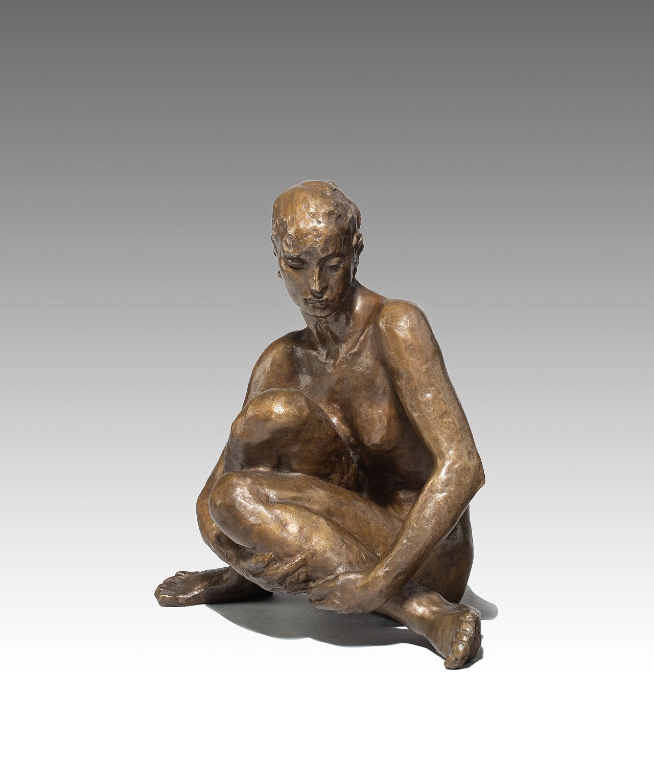 This picture shows the following artwork: Georg Kolbe. ”Sitzende”. 1926.