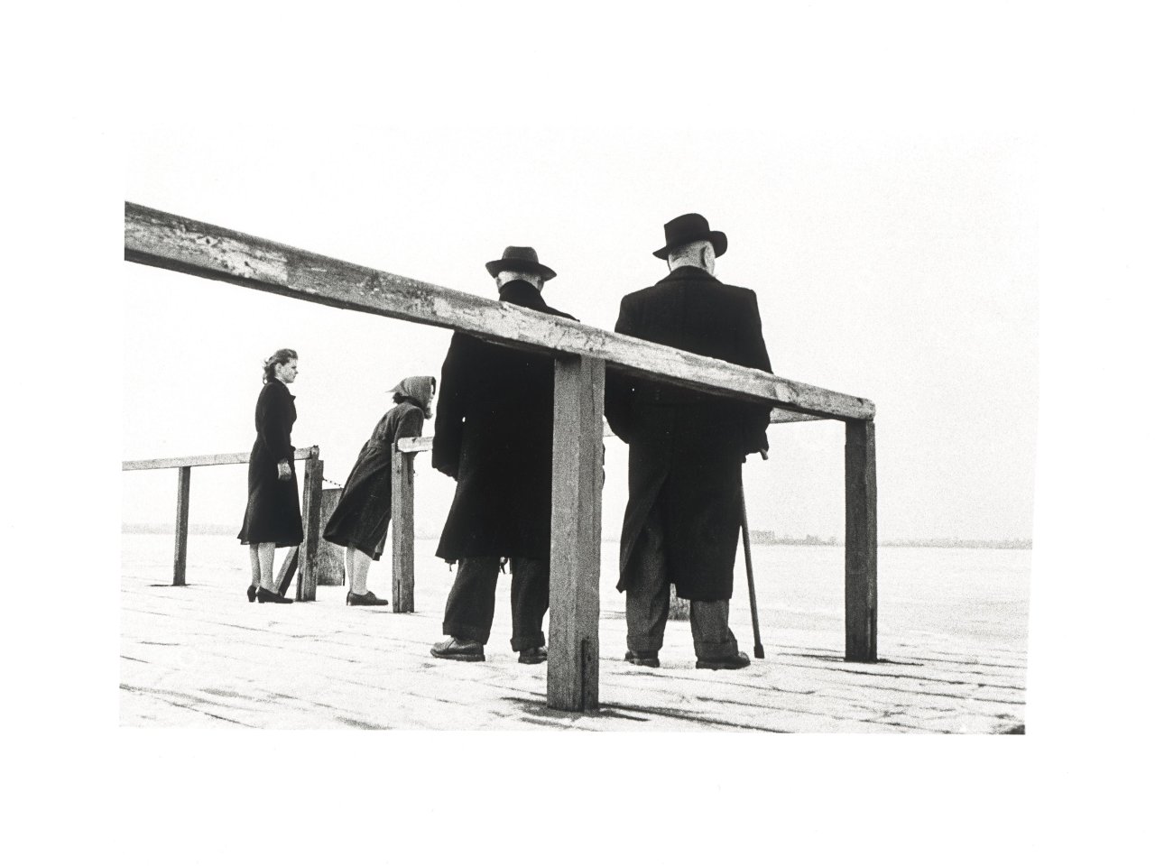 This picture shows the following artwork: Arno Fischer. ”Müritz DDR”. 1956.