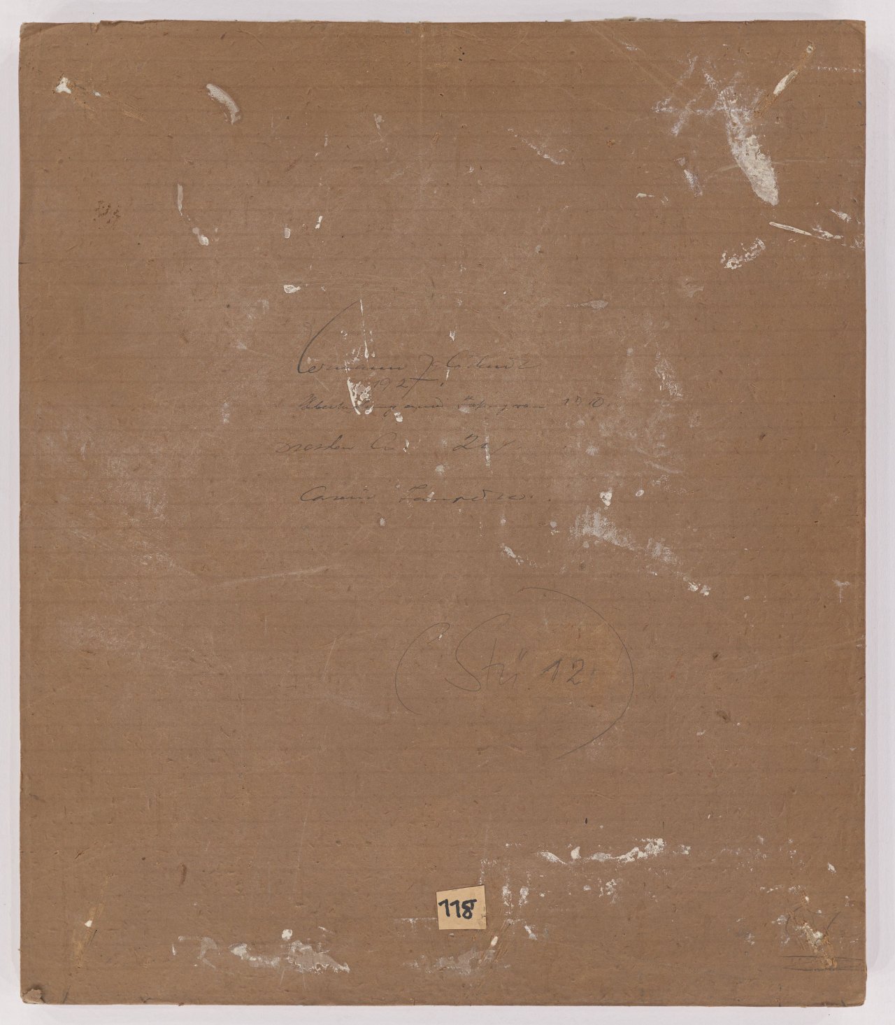 This picture shows the following artwork: Hermann Glöckner. ”Mädchen mit Frucht”. 1927.