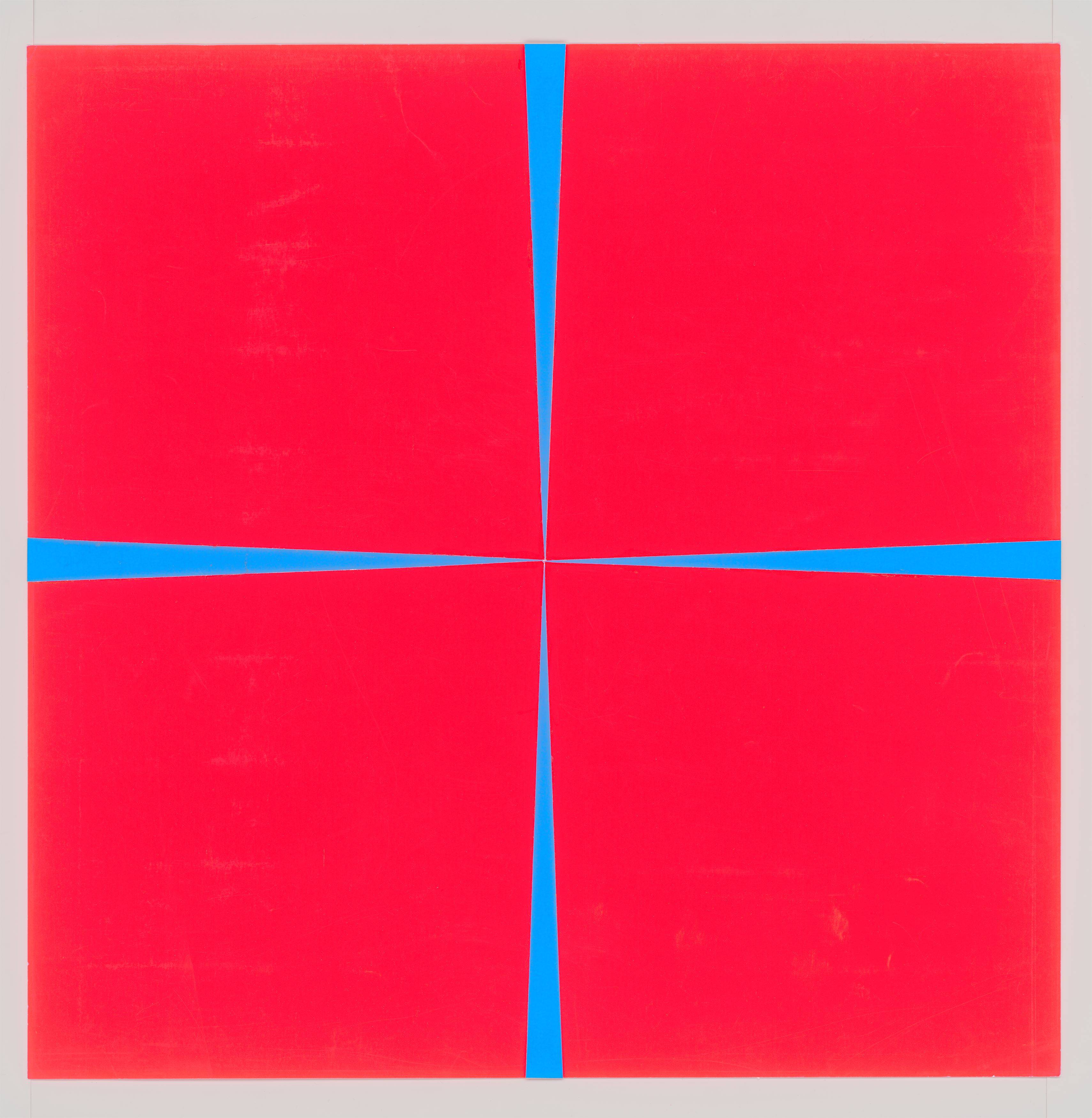 Auf diesem Bild ist das folgende Kunstwerk zu sehen: Vera Molnár. Ohne Titel. 1968.