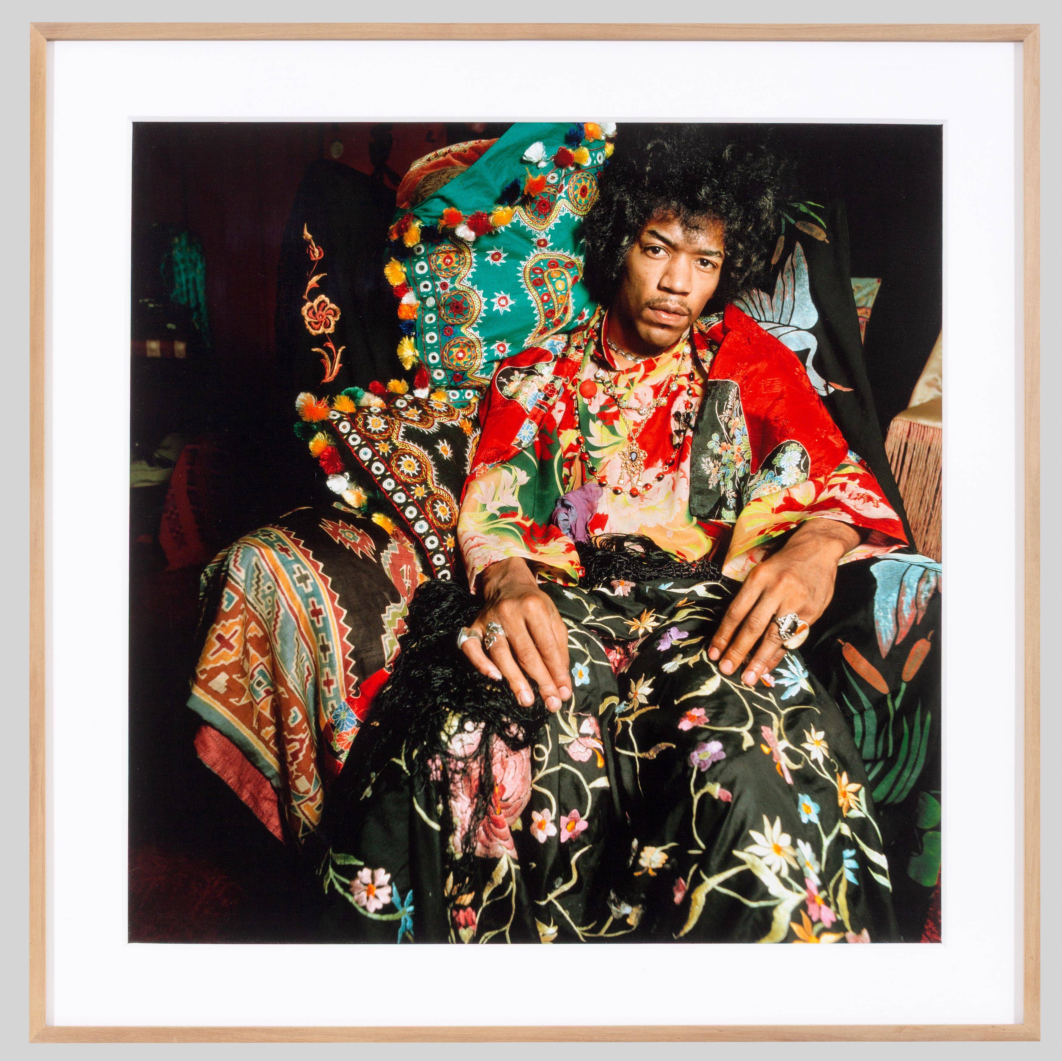 This picture shows the following artwork: Terence Donovan. Jimi Hendrix, 43 Upper Berkeley Street, London, 25 August. 1967.
