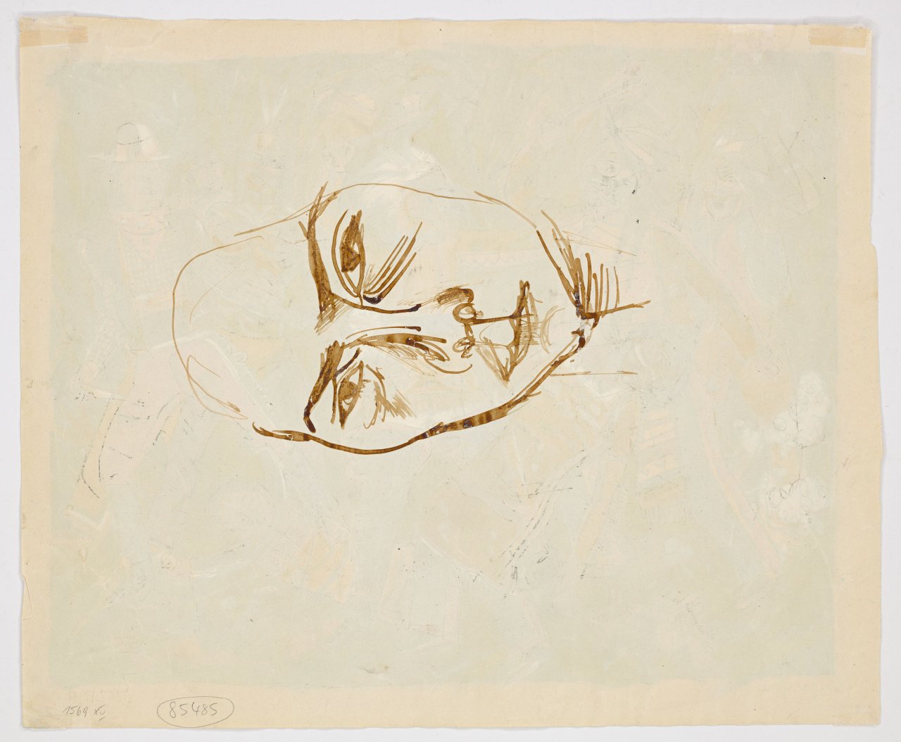 Auf diesem Bild ist das folgende Kunstwerk zu sehen: Rudolf Schlichter. Wild-West (,Indianerspiel'). 1916/18.