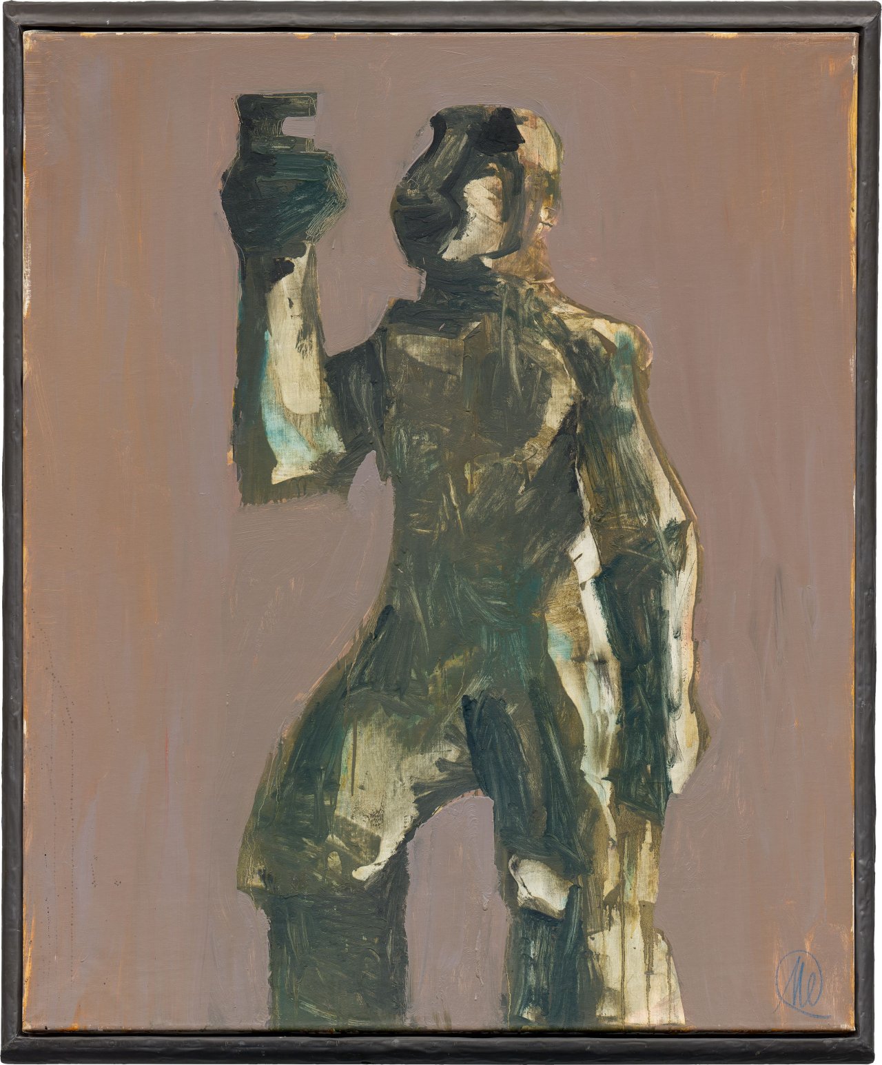 Auf diesem Bild ist das folgende Kunstwerk zu sehen: Markus Lüpertz. Clitunno. Um 1988.