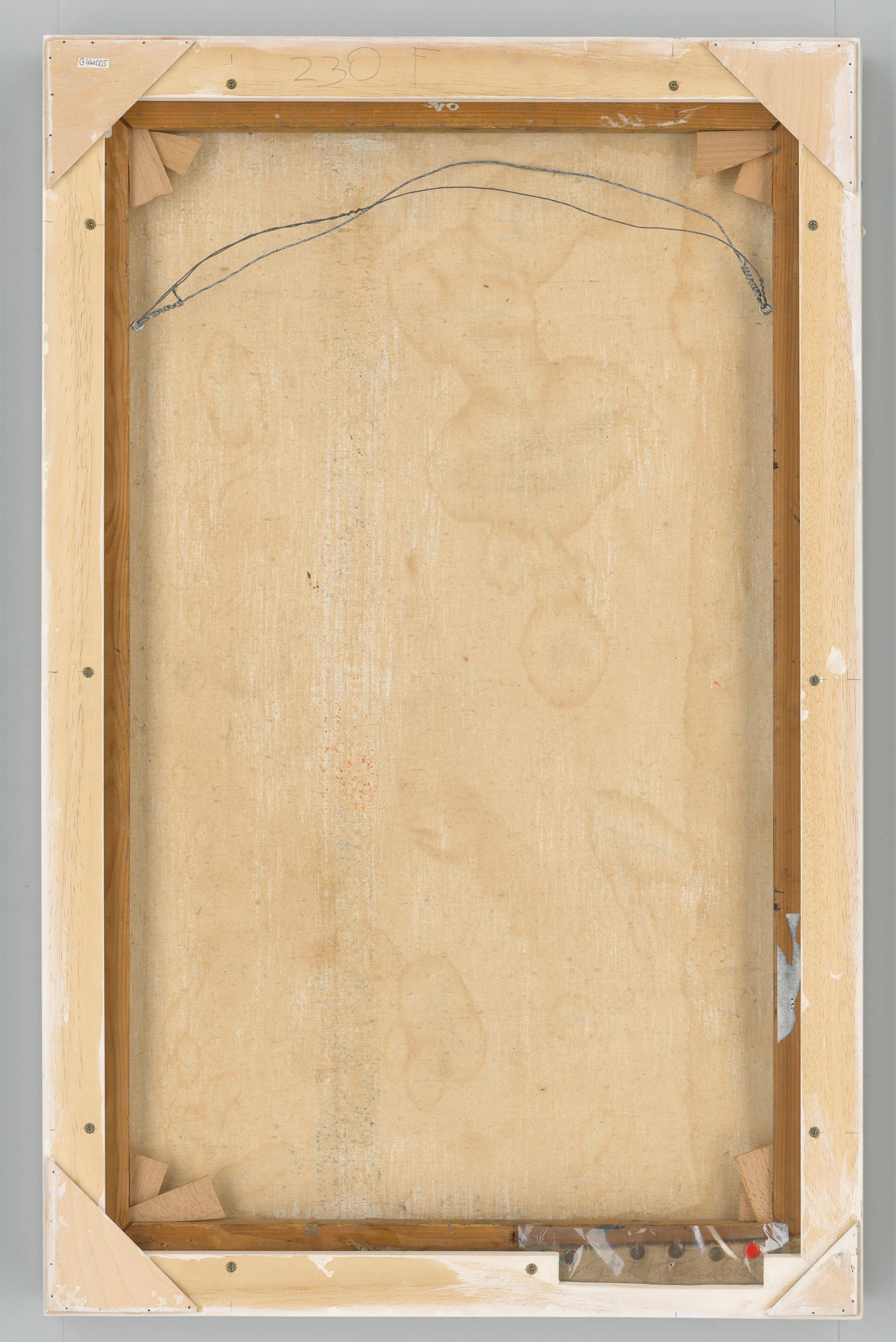 This picture shows the following artwork: Raimund Girke. Untitled. 1956.