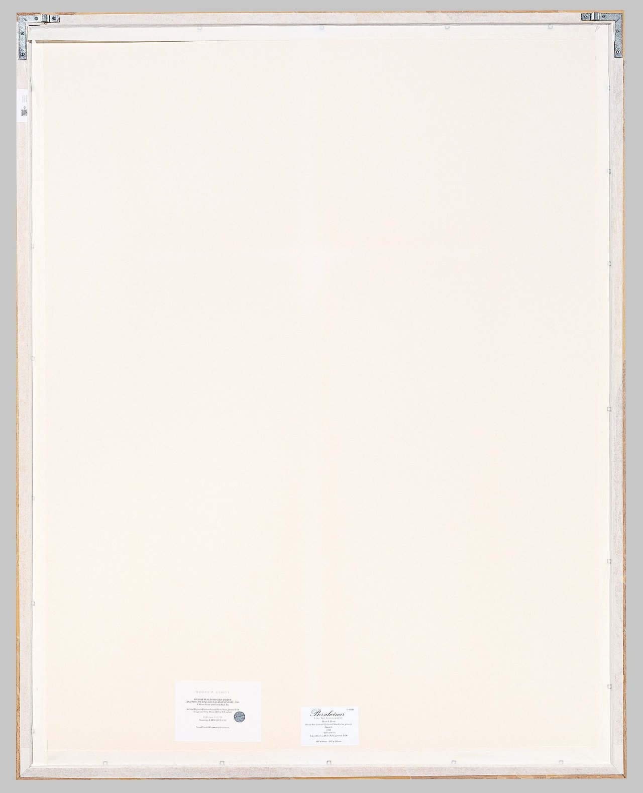 This picture shows the following artwork: Horst P. Horst (i.e. Horst Paul Albert Bohrmann). Hats by Best, Lord and Taylor. And Mme Pauline, Gloves by Dawnelle. 1943.