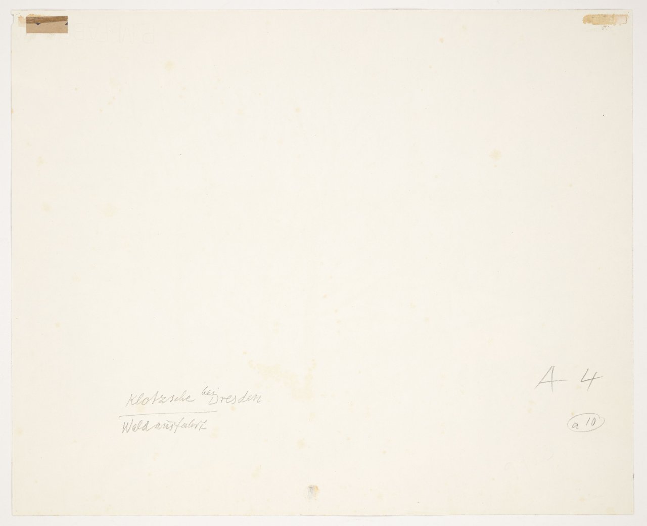 This picture shows the following artwork: Conrad Felixmüller. ”Klotzsche bei Dresden, Waldausfahrt”. 1931.