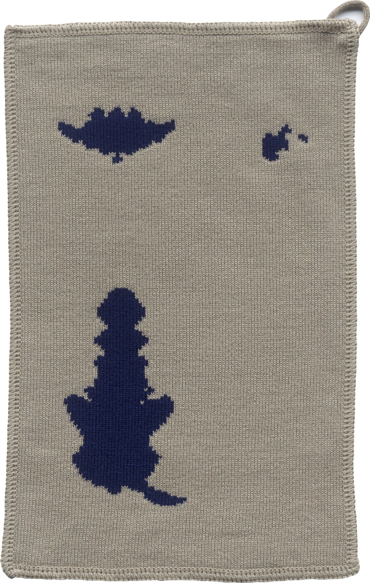 Auf diesem Bild ist das folgende Kunstwerk zu sehen: Rosemarie Trockel. „I seem to be a horse“. 1992.